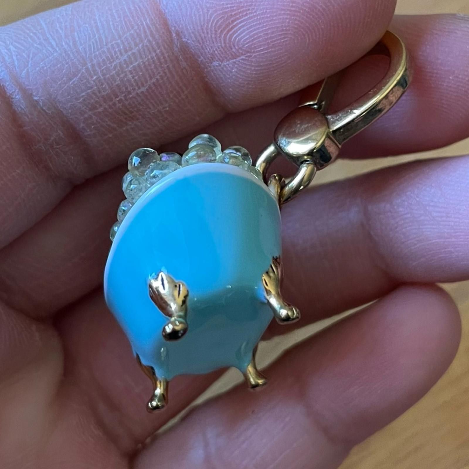 Juicy Couture Jeans Rare Juicy Couture Bubble Bath Tub Yorkie Pulsera Charm EUC Size ONE SIZE - 7 Thumbnail