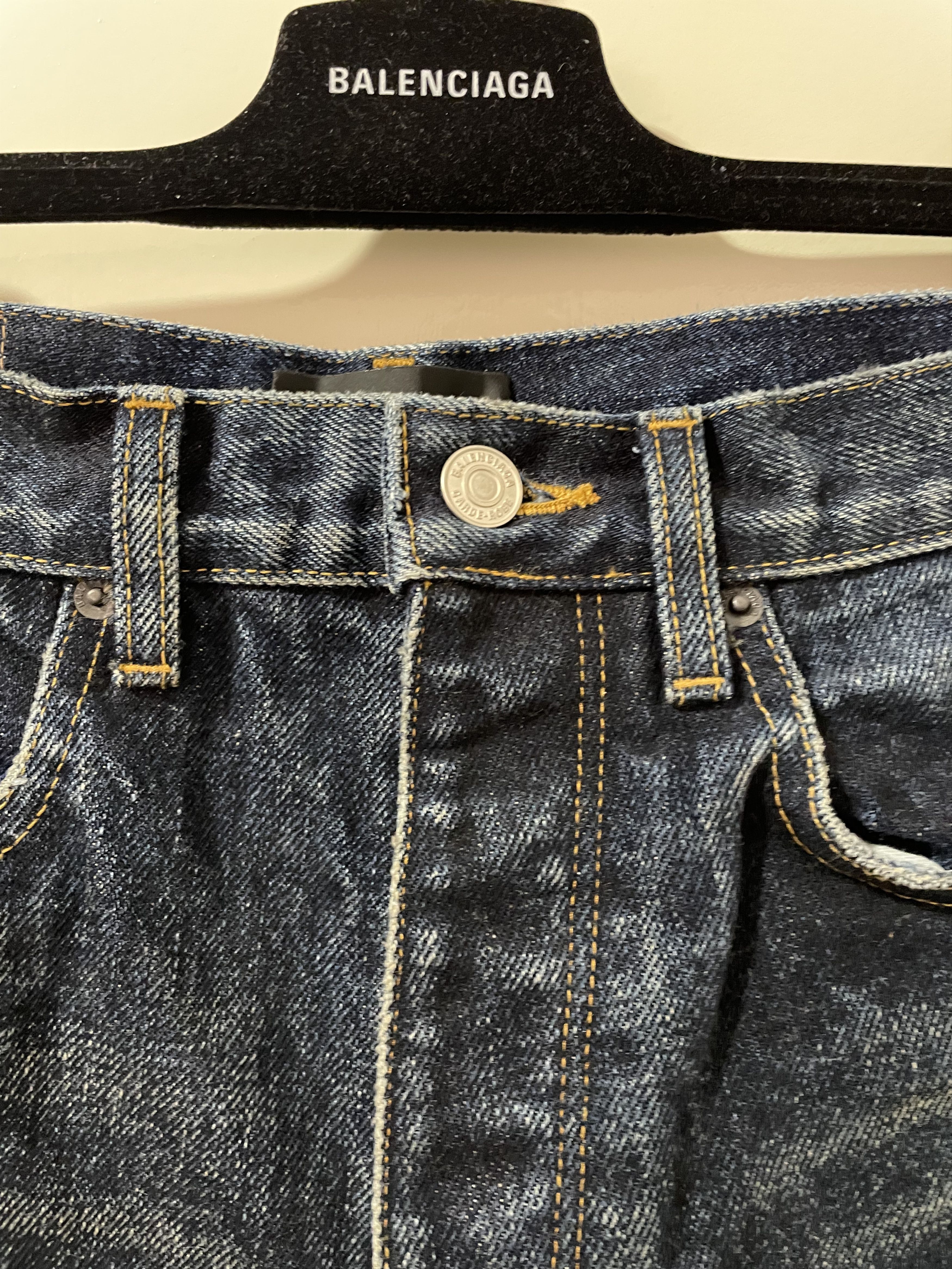 Balenciaga SS23 Garde Robe Jeans 30 Size US 30 / EU 46 - 3 Thumbnail