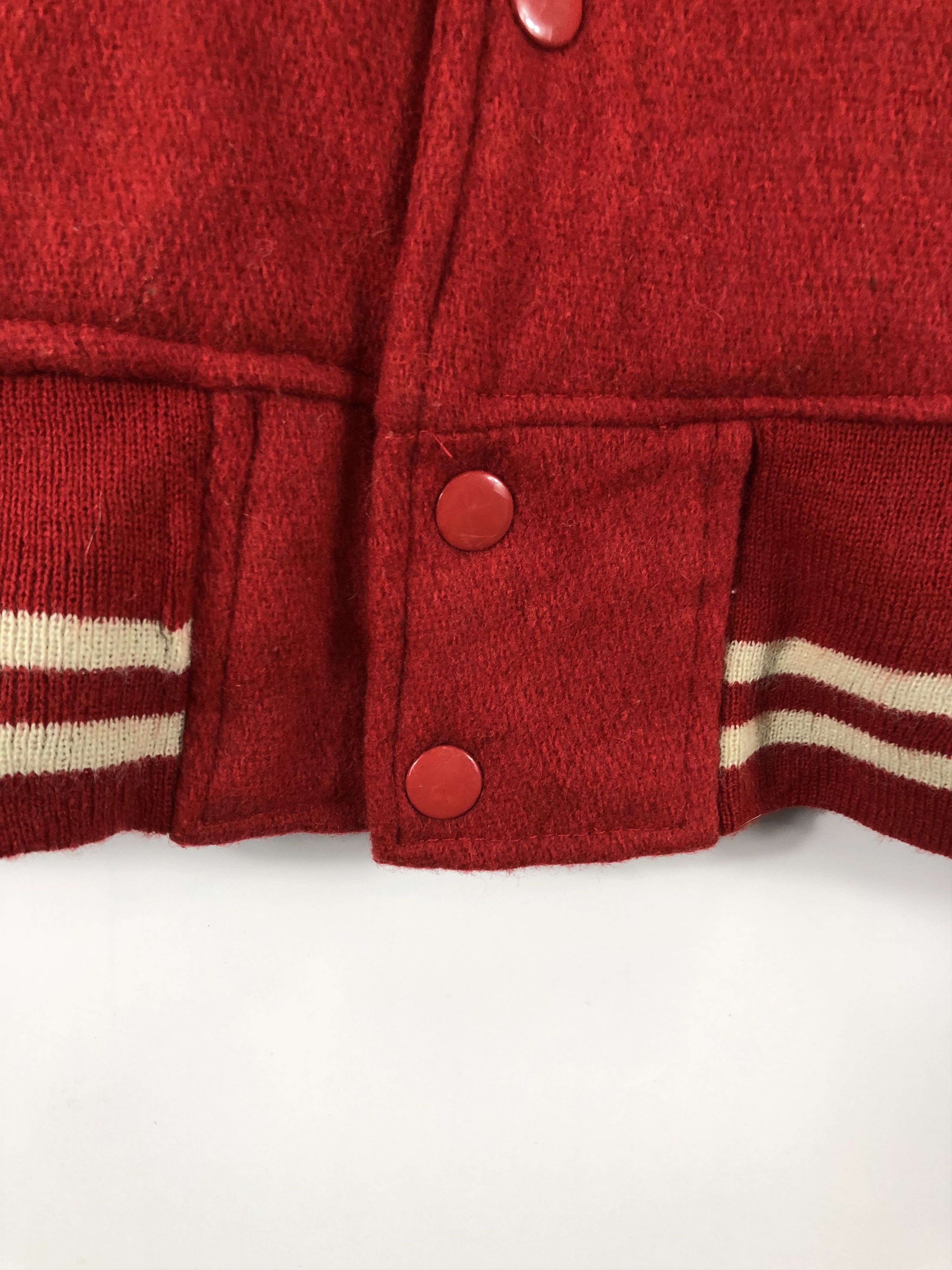 Japanese Brand Vintage 90s Embroidery Logo Varsity Jacket V0277 Size US M / EU 48-50 / 2 - 8 Thumbnail
