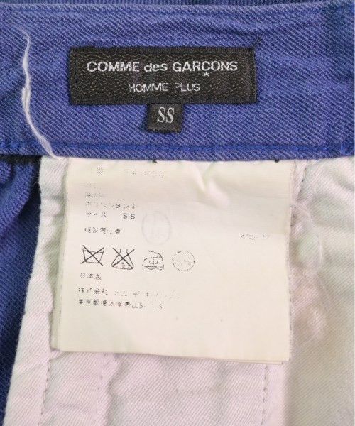 Comme des Garcons Homme Plus Shorts Cotton Linen Plain Zipper Inseam Pocket Blue Size US 33 - 6 Thumbnail