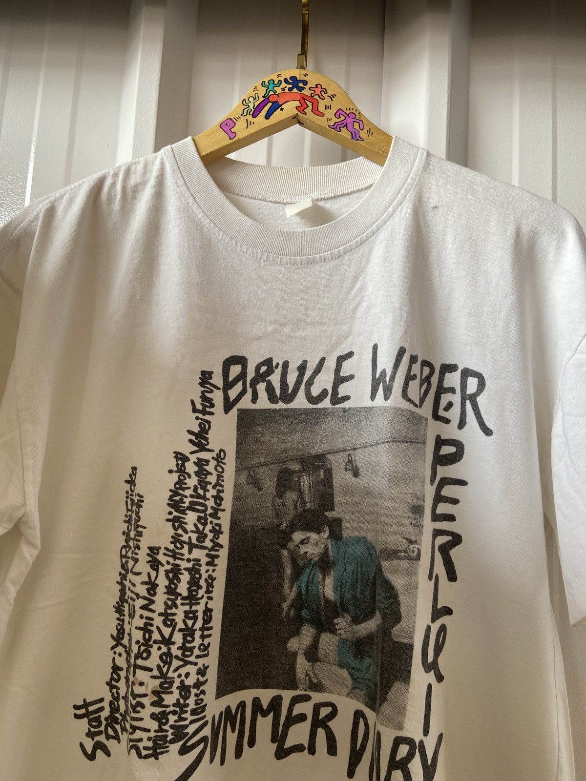 Weber Tshirt vintage bruce weber 80s rare Size US L / EU 52-54 / 3 - 2 Thumbnail