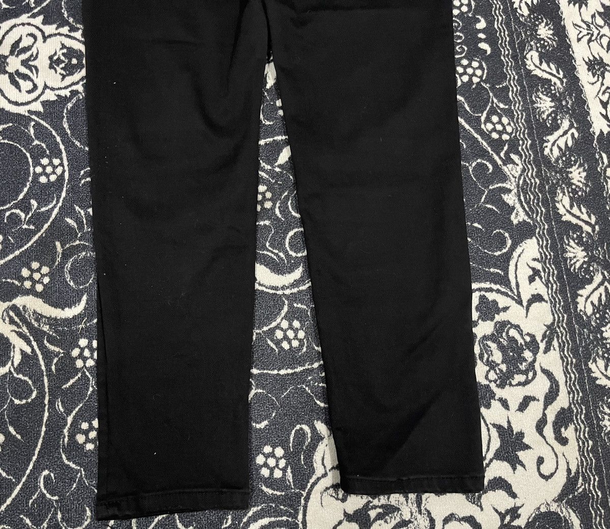 Japanese Brand CHROME HEARTS INSPIRED STRETCHABLE PANT UNBRAND Size US 28 / EU 44 - 12 Thumbnail