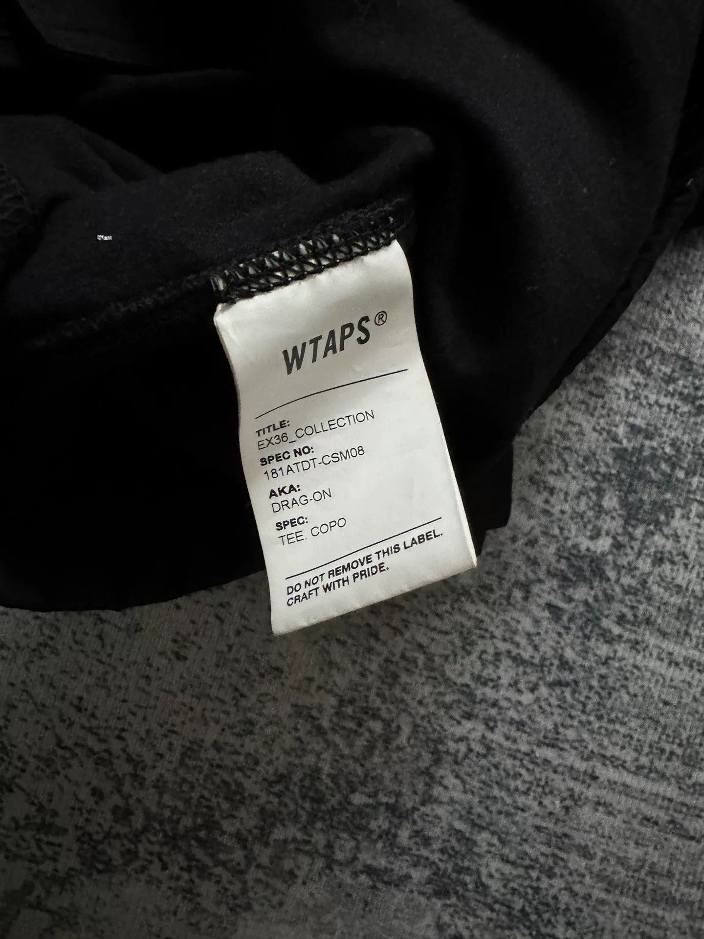 Wtaps WTAPS DRAG-ON COPO 18SS Hoodie Size US M / EU 48-50 / 2 - 2 Thumbnail