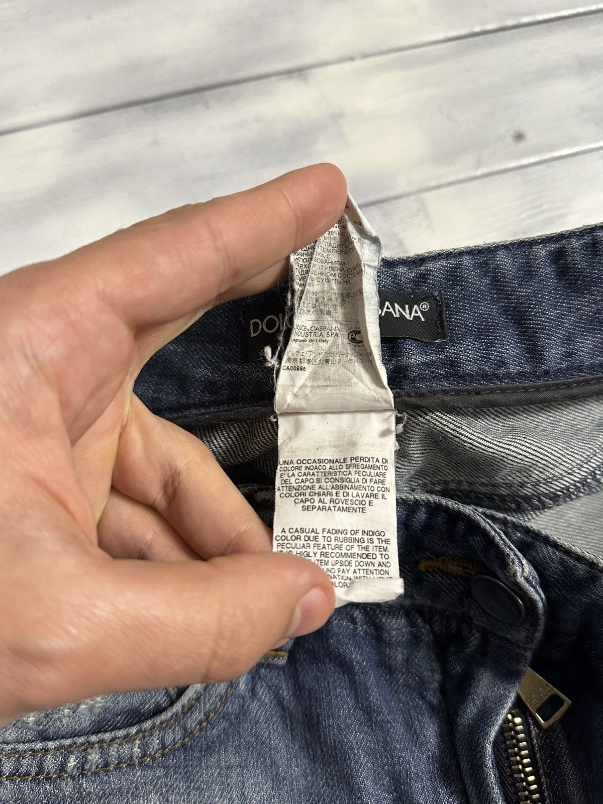Dolce & Gabbana Rare Luxury Dolce & Gabbana Jeans Distressed Size 30" / US 8 / IT 44 - 14 Thumbnail