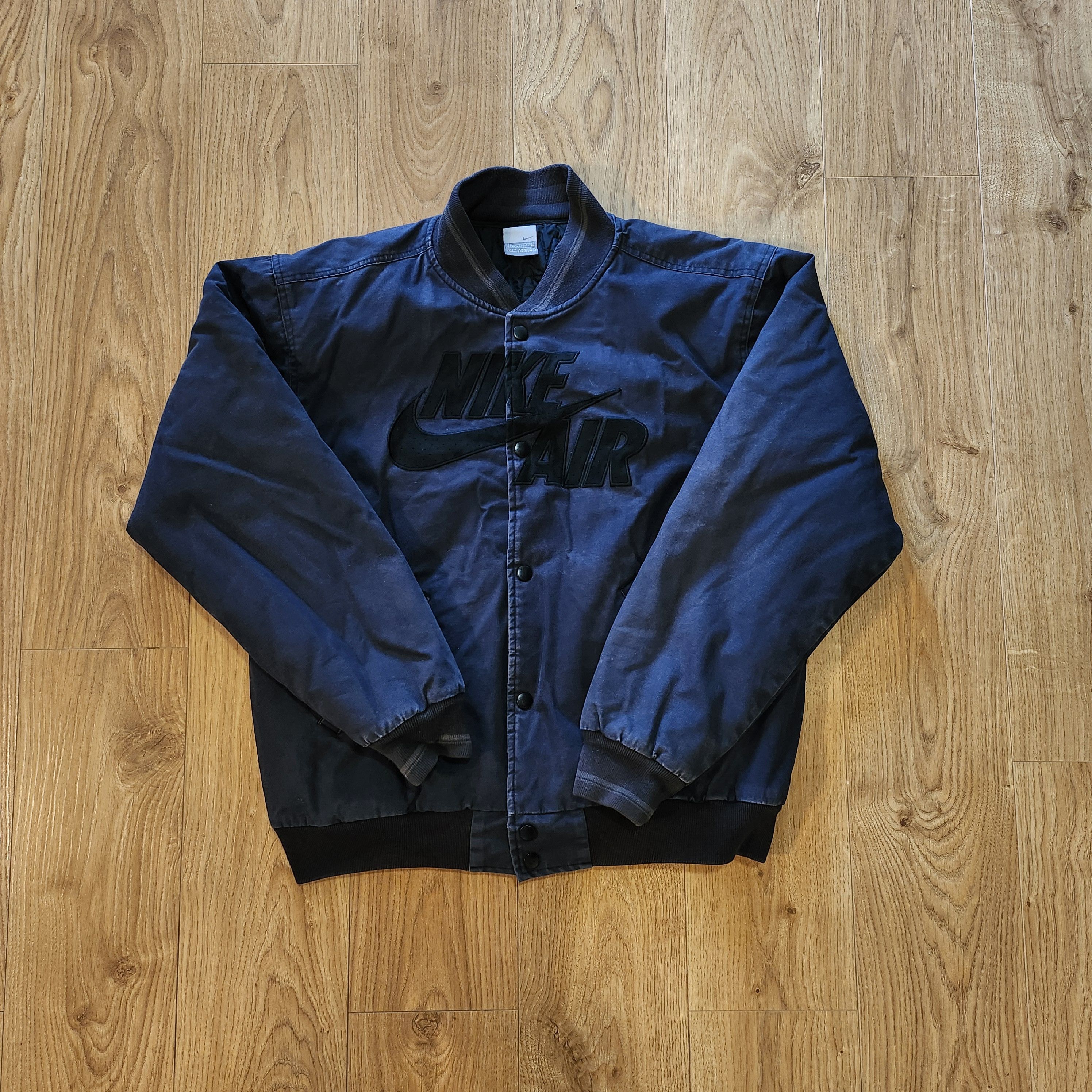 Nike × Vintage Varsity bomber Jacket y2k Nike Air Size US M / EU 48-50 / 2 - 1 Thumbnail