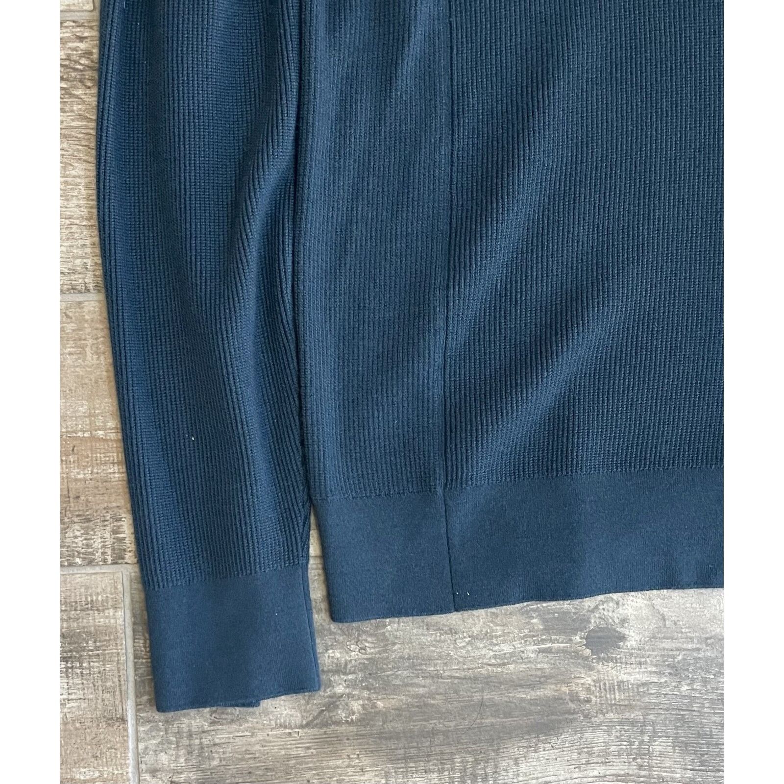 Ermenegildo Zegna $2750 NWT ZEGNA Cashsets Cashmere Zip Sweater Blue 58(3XL) Size US XXL / EU 58 / 5 - 4 Thumbnail