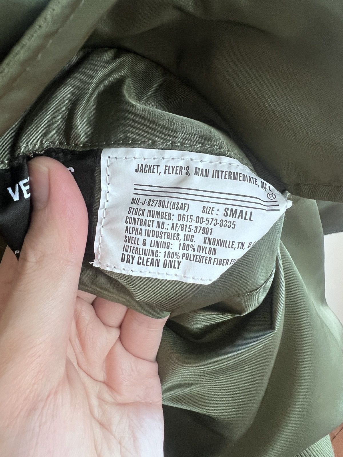 Alpha Industries × Vetements vetements racing bomber Size US S / EU 44-46 / 1 - 13 Thumbnail
