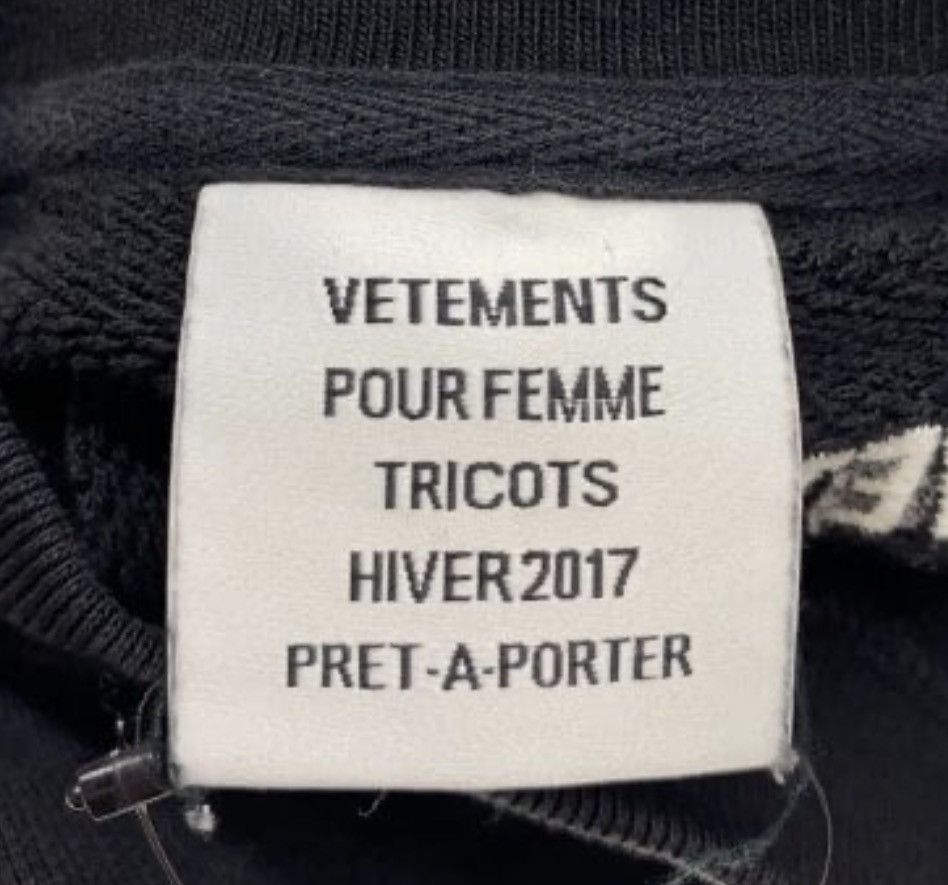 Vetements Vetements Unidad Hombres Sweater Size US S / EU 44-46 / 1 - 3 Thumbnail