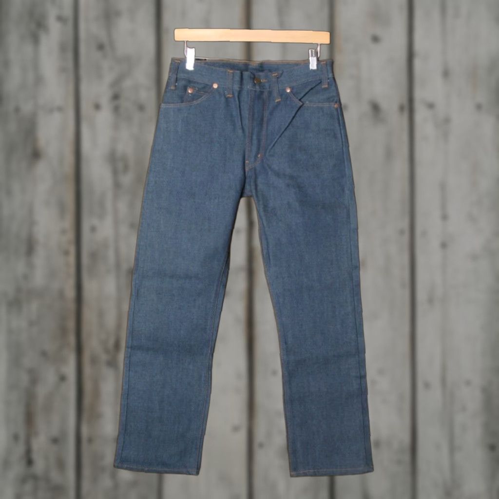 Vintage VINTAGE BIG MAC Indigo 14+ oz. Denim Extra Straight Leg Blue Jeans Sz. 29x29 Size US 29 - 1 Thumbnail