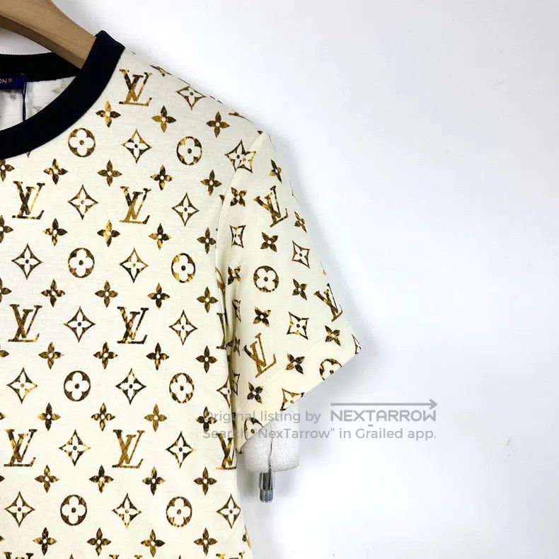 Louis Vuitton Louis Vuitton Full print presbyopia logo T-shirt Size US S / EU 44-46 / 1 - 5 Thumbnail