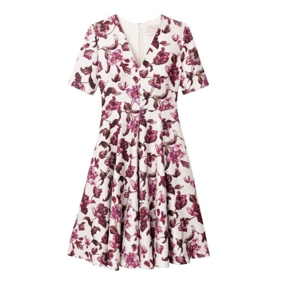Other Gal Meets Glam Edith Floral Print A-Line Dress in size 6 NWT Size M / US 6-8 / IT 42-44 - 1 Thumbnail