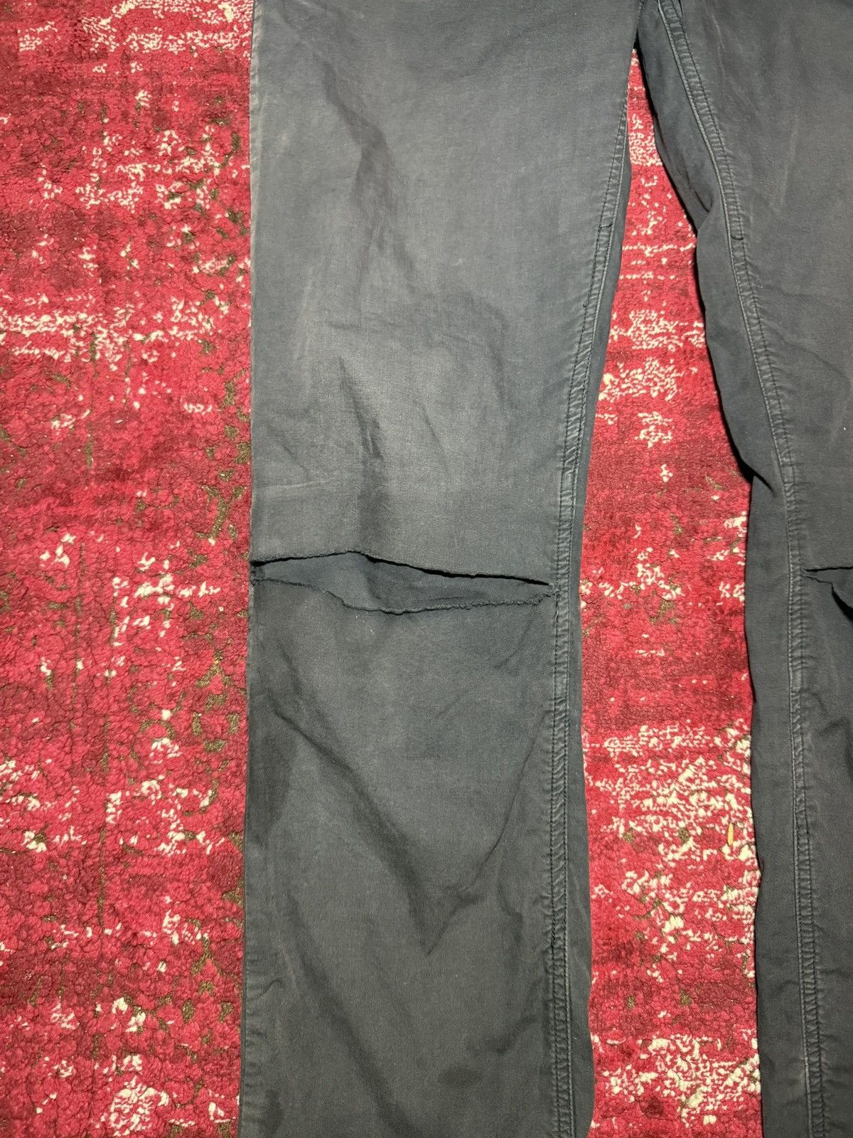 Raf Simons RAF Simon's AW2001-2002 Riot Riot Riot distressed pants Size US 28 / EU 44 - 4 Thumbnail