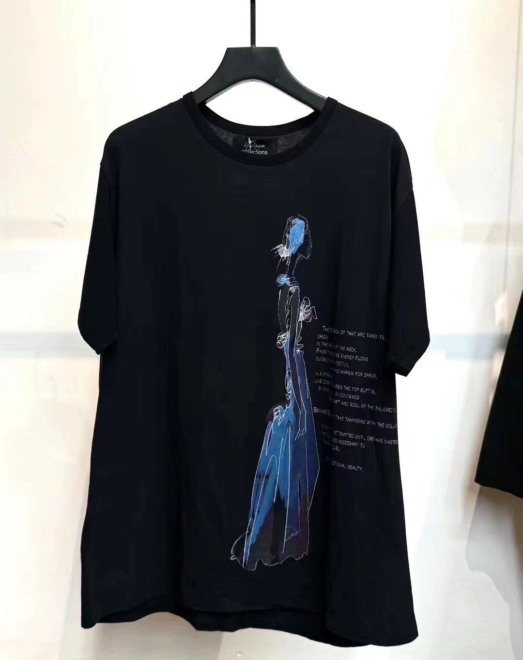 Yohji Yamamoto Yohji Yamamoto Printed Tee NWT Size 2 Size US M / EU 48-50 / 2 - 3 Thumbnail