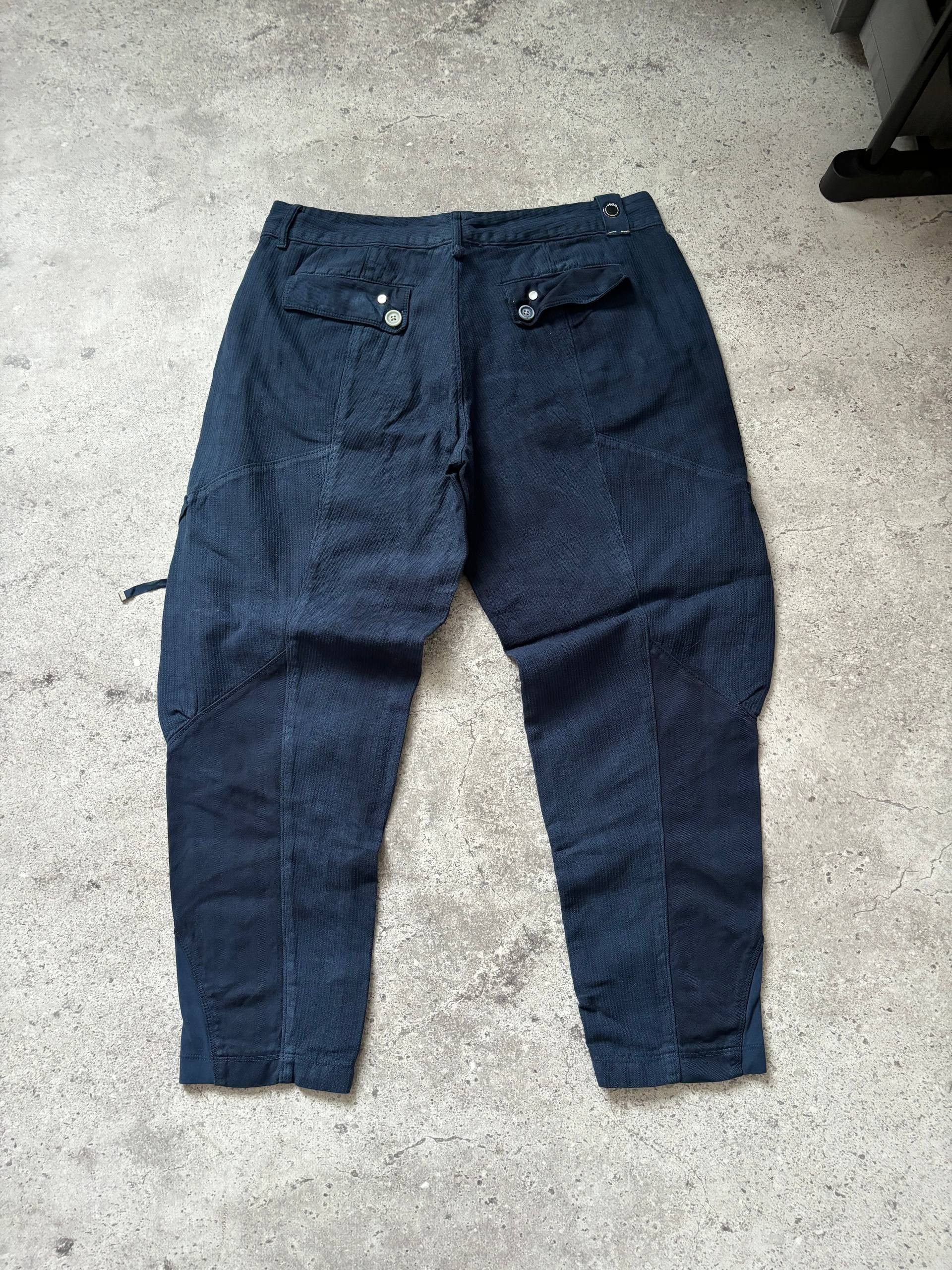 Japanese Brand Avant Garde Designer High Use Washed Cargo Pants Size US 32 / EU 48 - 6 Thumbnail
