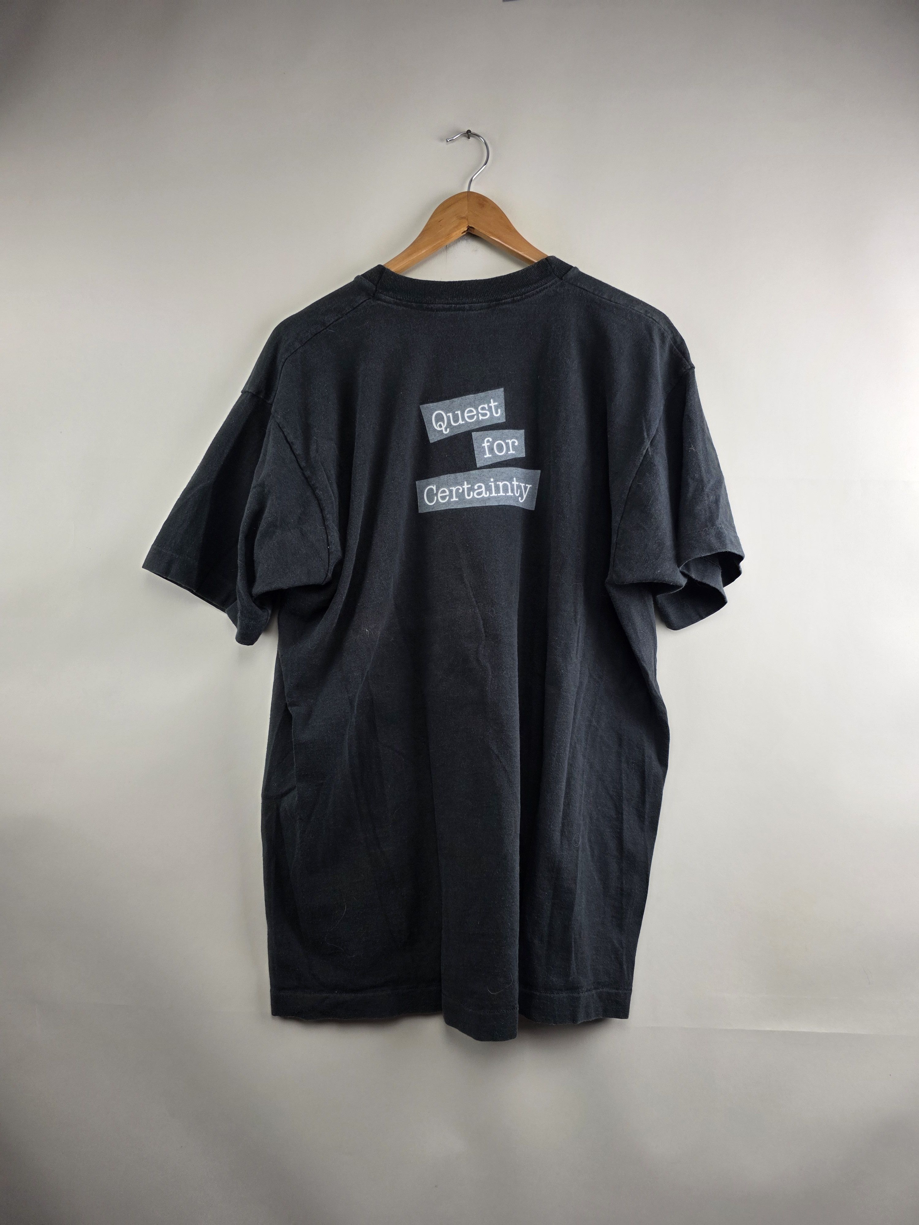 Band Tees × Vintage 90s Shelter Quest for certainty Hardcore punk XL 23.5" 31" Size US XL / EU 56 / 4 - 6 Thumbnail