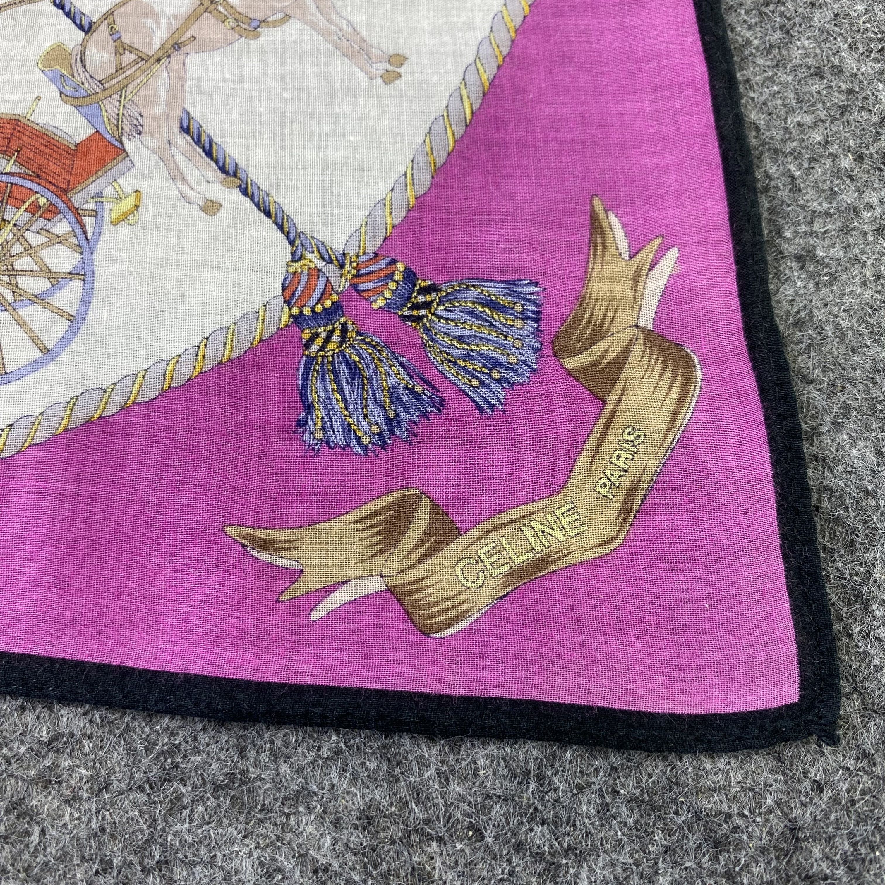 Celine Celine Hanadkerchief / Bandana / Neckerchief-B739 Size ONE SIZE - 5 Thumbnail