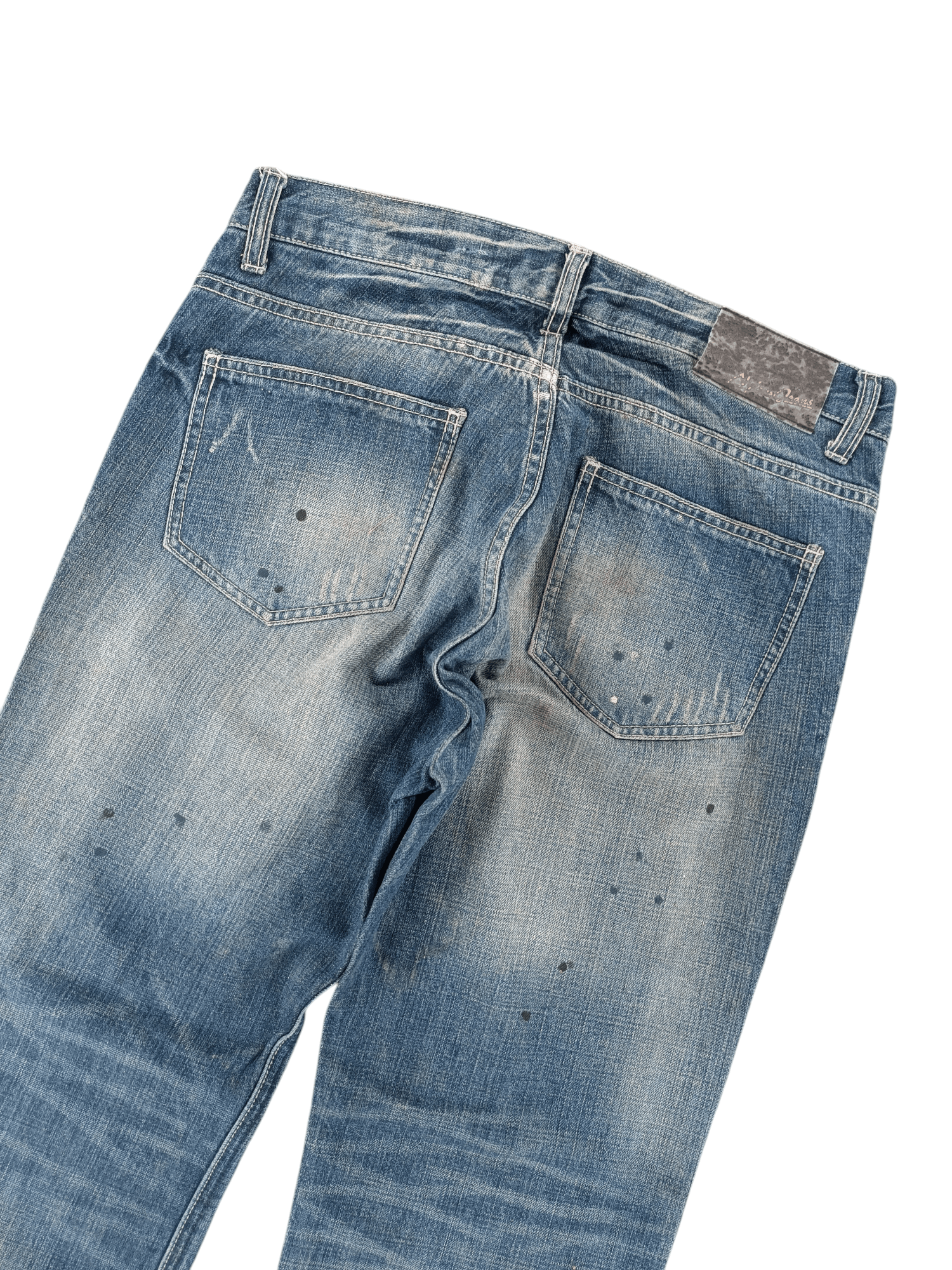 If Six Was Nine × Japanese Brand × Jean 🔥 VTG FLARED 🔥 Japanese Nylaus Rare Design Jeans Size US 30 / EU 46 - 11 Thumbnail