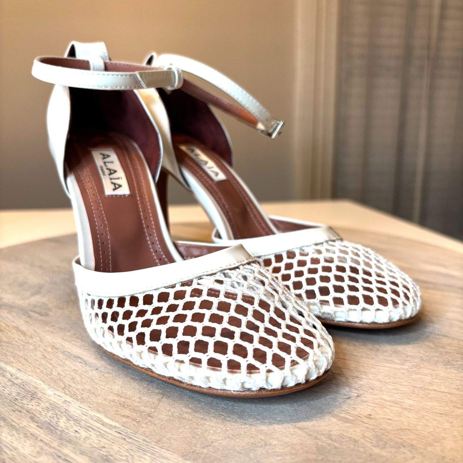 Alaia NEW Alaïa Ankle Strap Heels Pumps Italy EU 36 US Size 5.5 Size US 5.5 / IT 35.5 - 5 Thumbnail