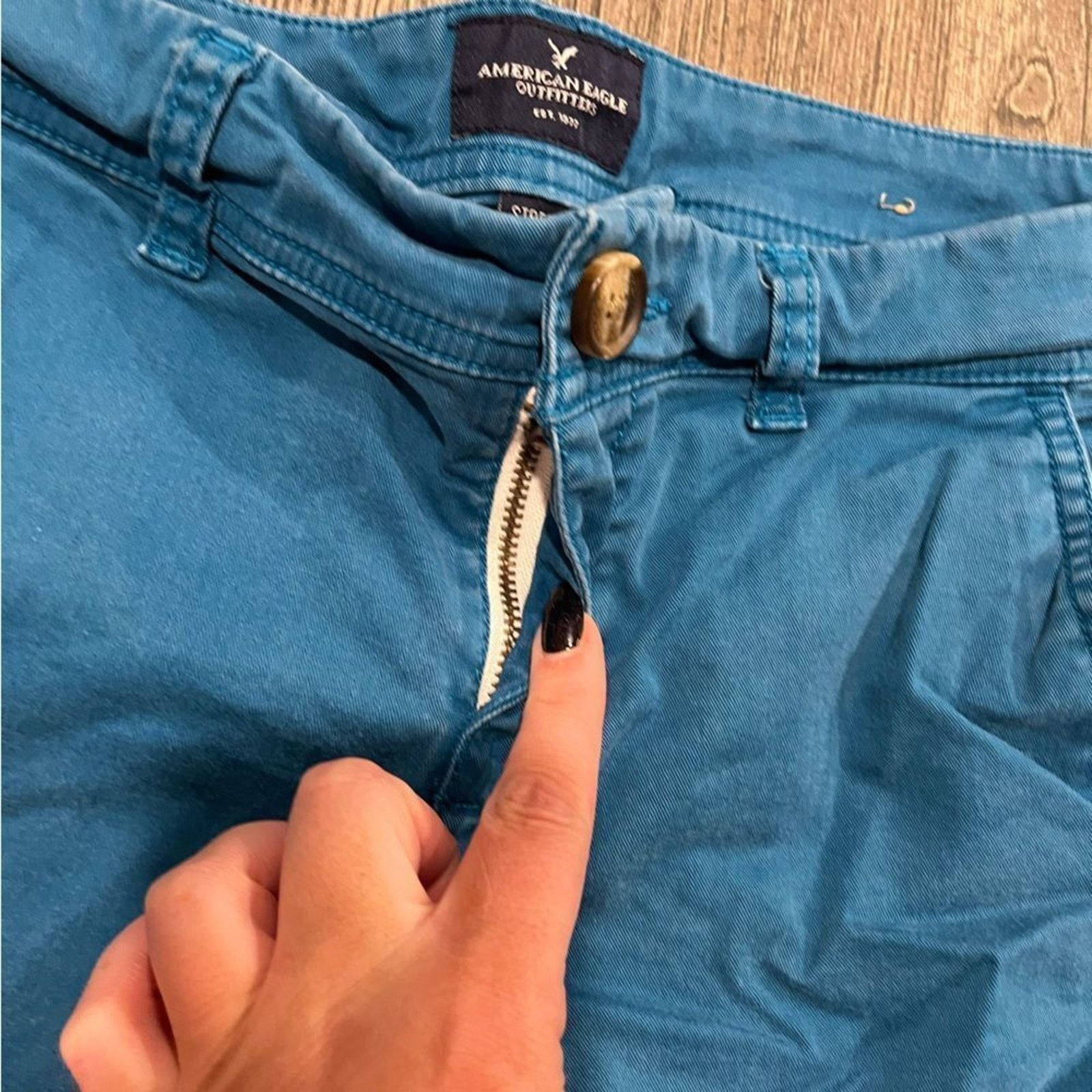 American Eagle Outfitters American Eagle Outfitters Classic Chino Short Button Size 27" / US 4 / IT 40 - 3 Thumbnail