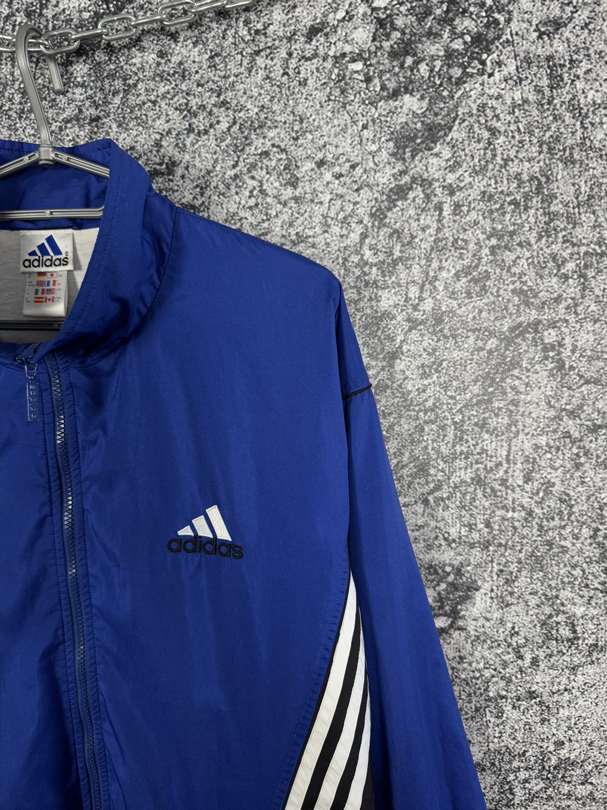 Adidas × Vintage Men’s Adidas Vintage 90s Track Jacket Sportswear Size L Size US L / EU 52-54 / 3 - 2 Thumbnail