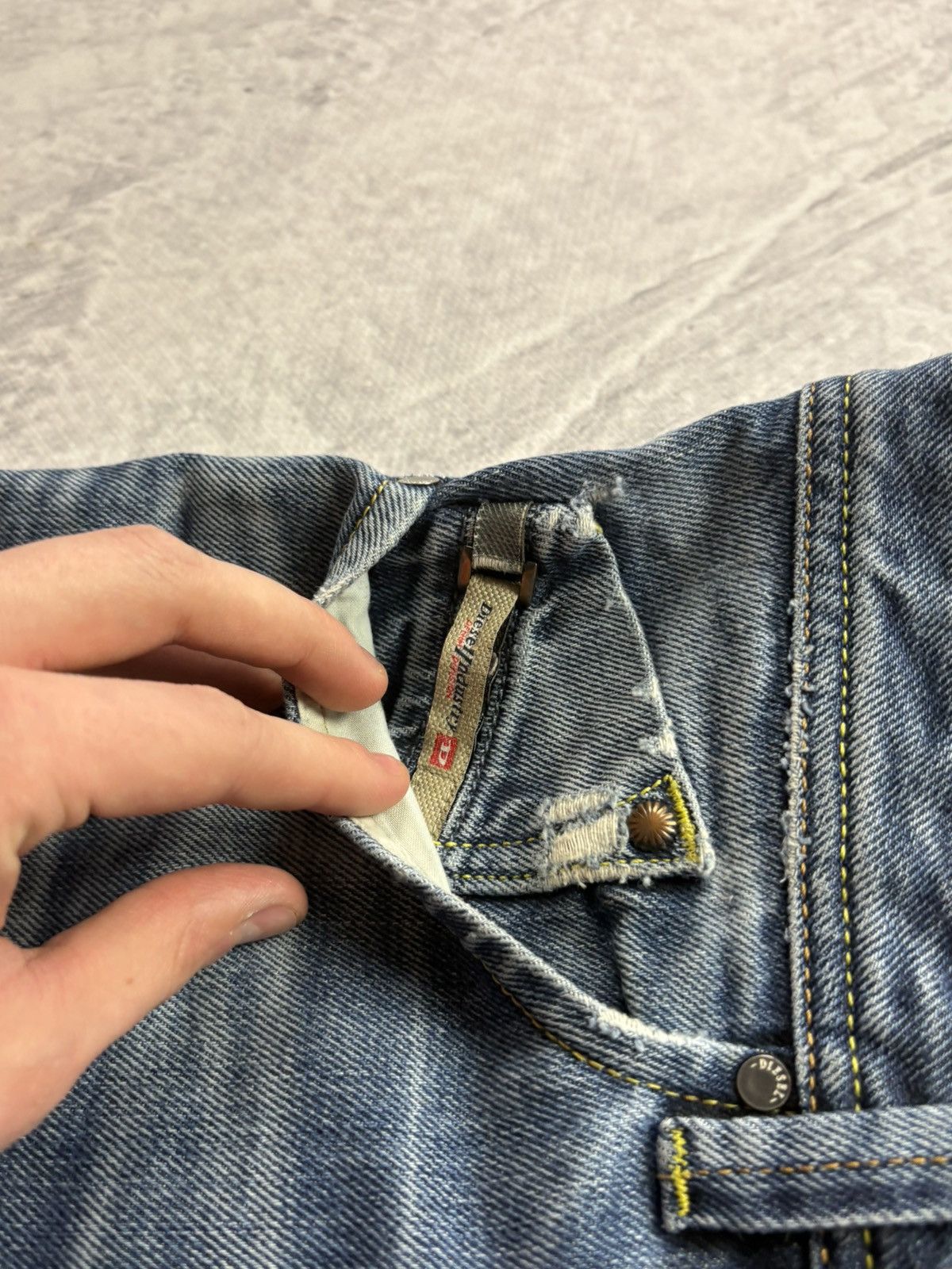 Diesel VINTAGE DIESEL DARRON DENIM JEANS WASHED RETRO Size US 32 / EU 48 - 8 Thumbnail