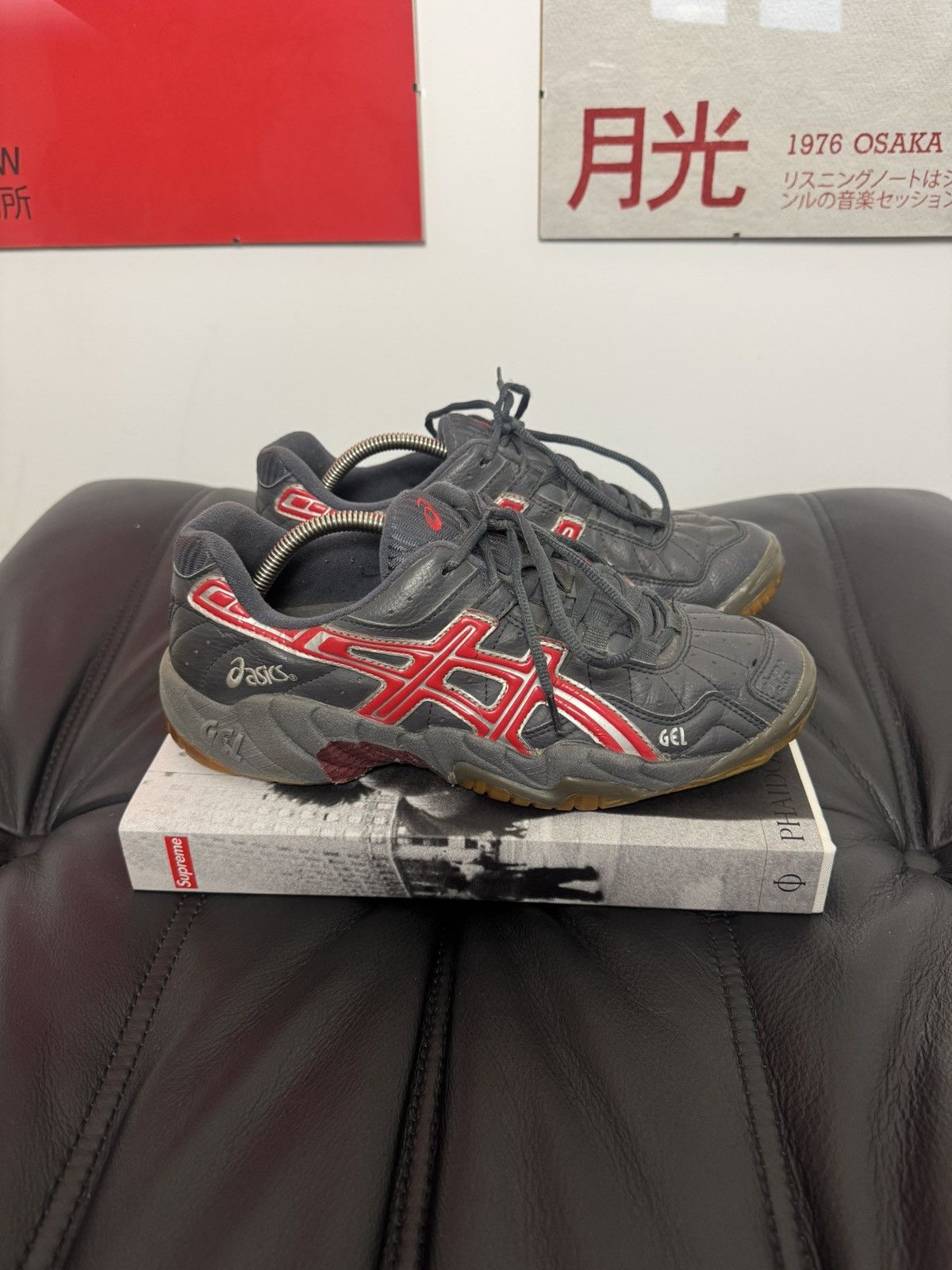 Asics Gel Trainer Shoes Sneakers Hype Y2K Vibe in Grey, Men's (Size 9.5)