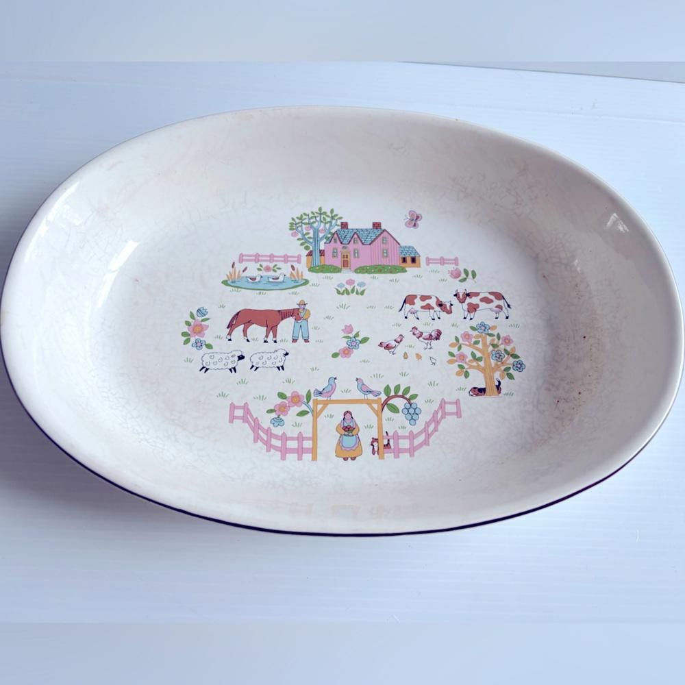 Designer Country House Japan Oval Oven Dish Size ONE SIZE - 1 Thumbnail
