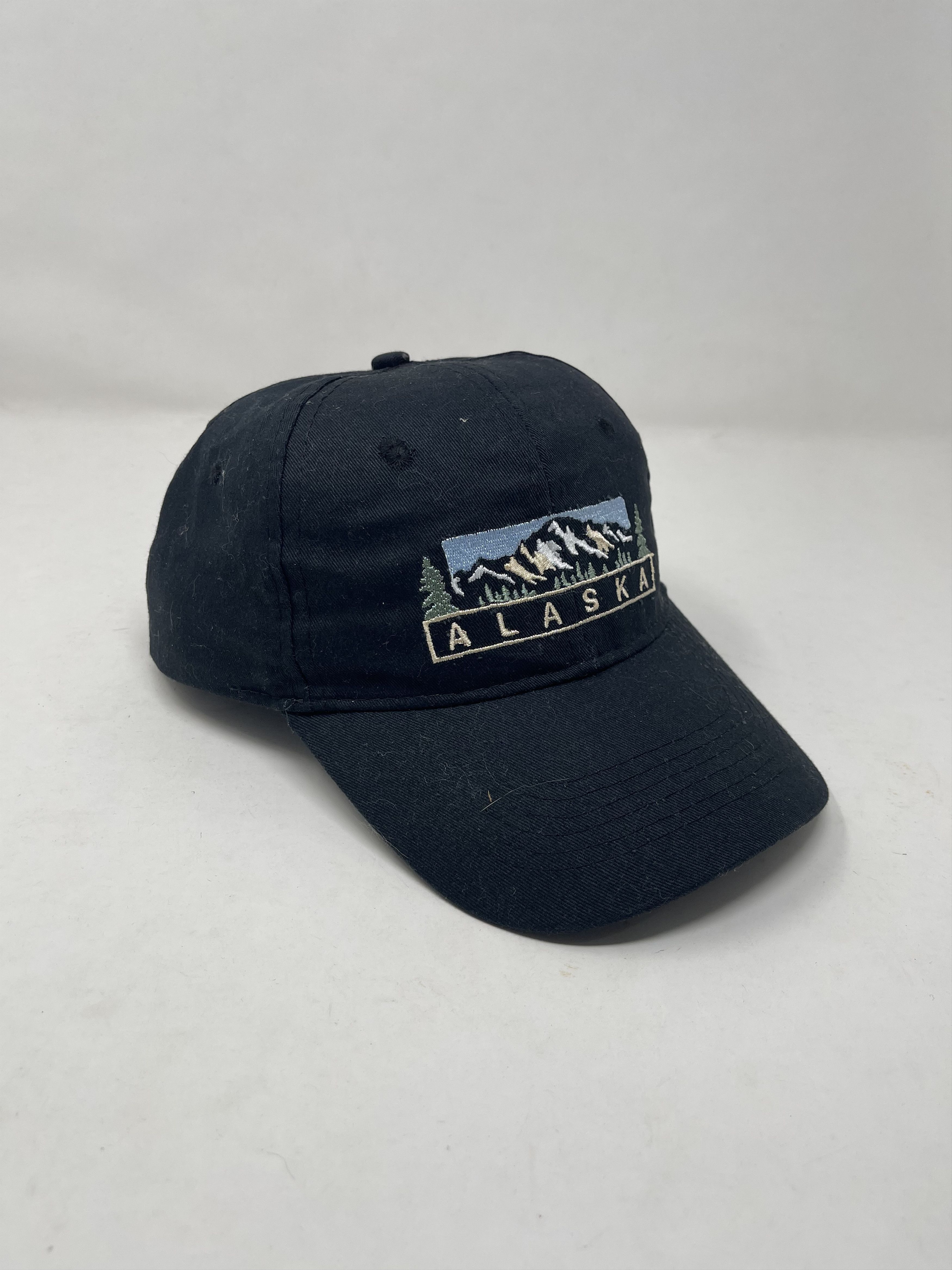 Vintage Alaska Fishing Hunting Shirt Company Black Snapback Size ONE SIZE - 2 Thumbnail