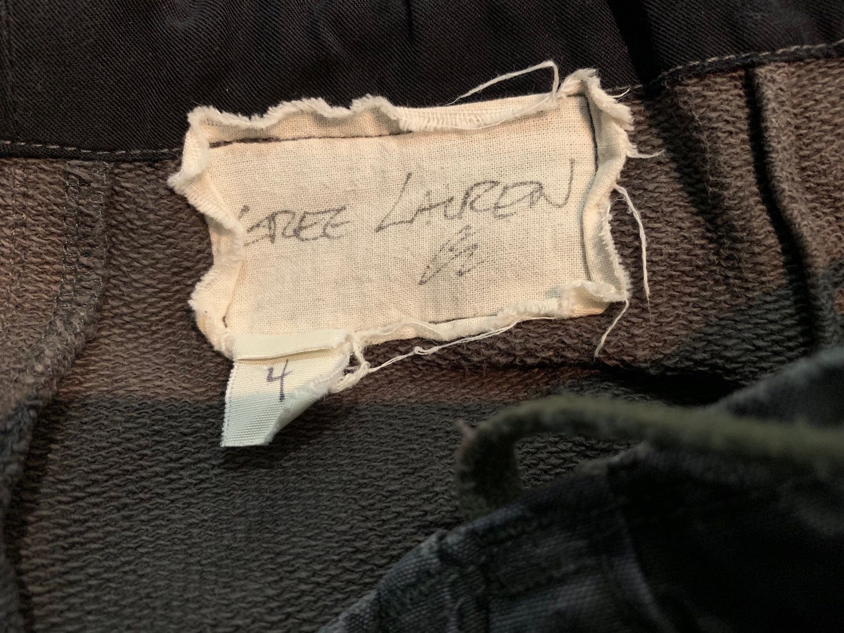 Greg Lauren Pant 50/50 Army Terry Size US 36 / EU 52 - 7 Thumbnail