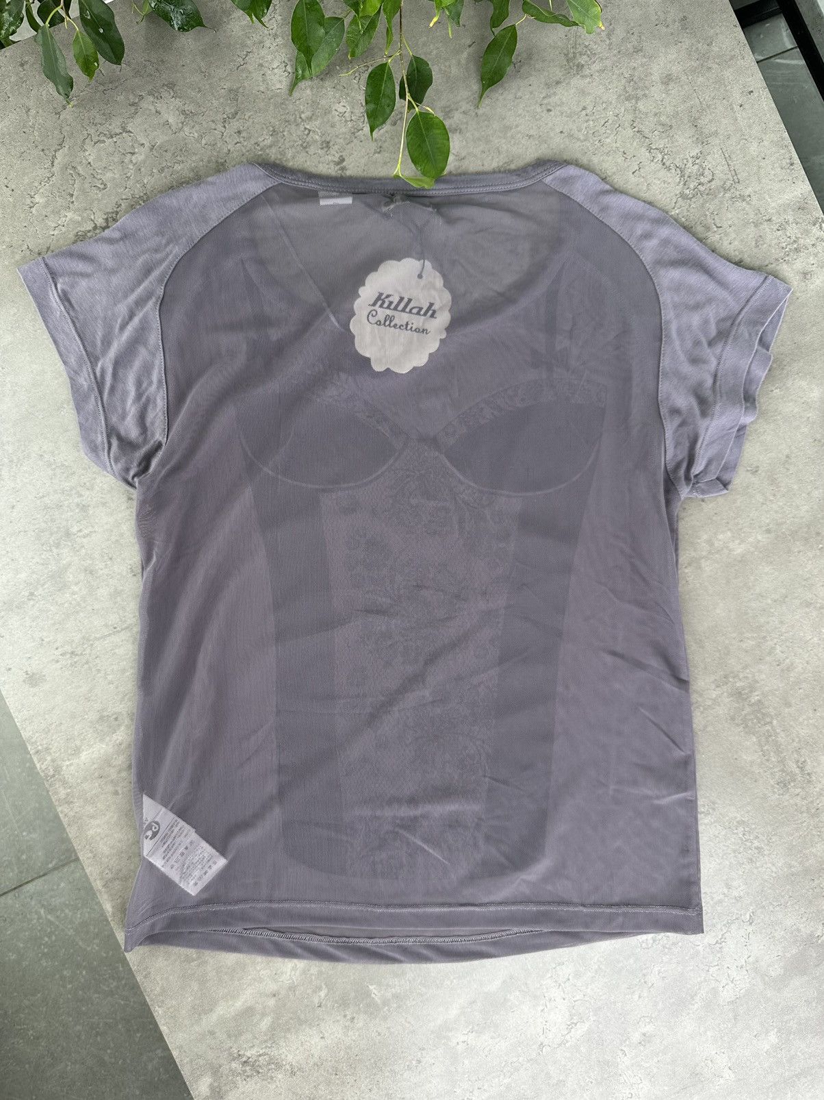 Miss Sixty The Killah Mesh Printed T-Shirt Size M / US 6-8 / IT 42-44 - 10 Thumbnail