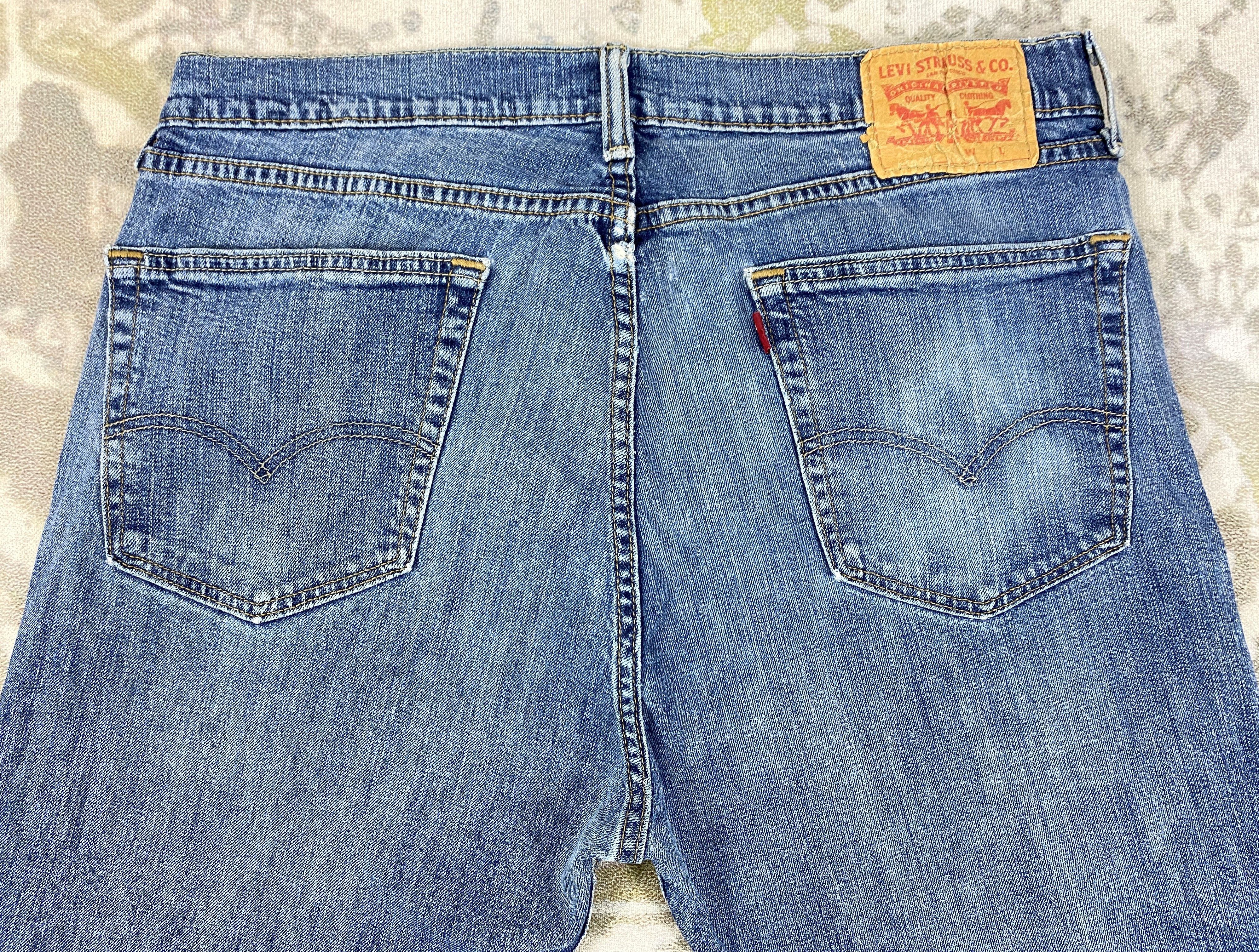 Levi's Vintage Levi's Distressed Denim 34 x 29 -JN568 Size US 34 / EU 50 - 4 Thumbnail