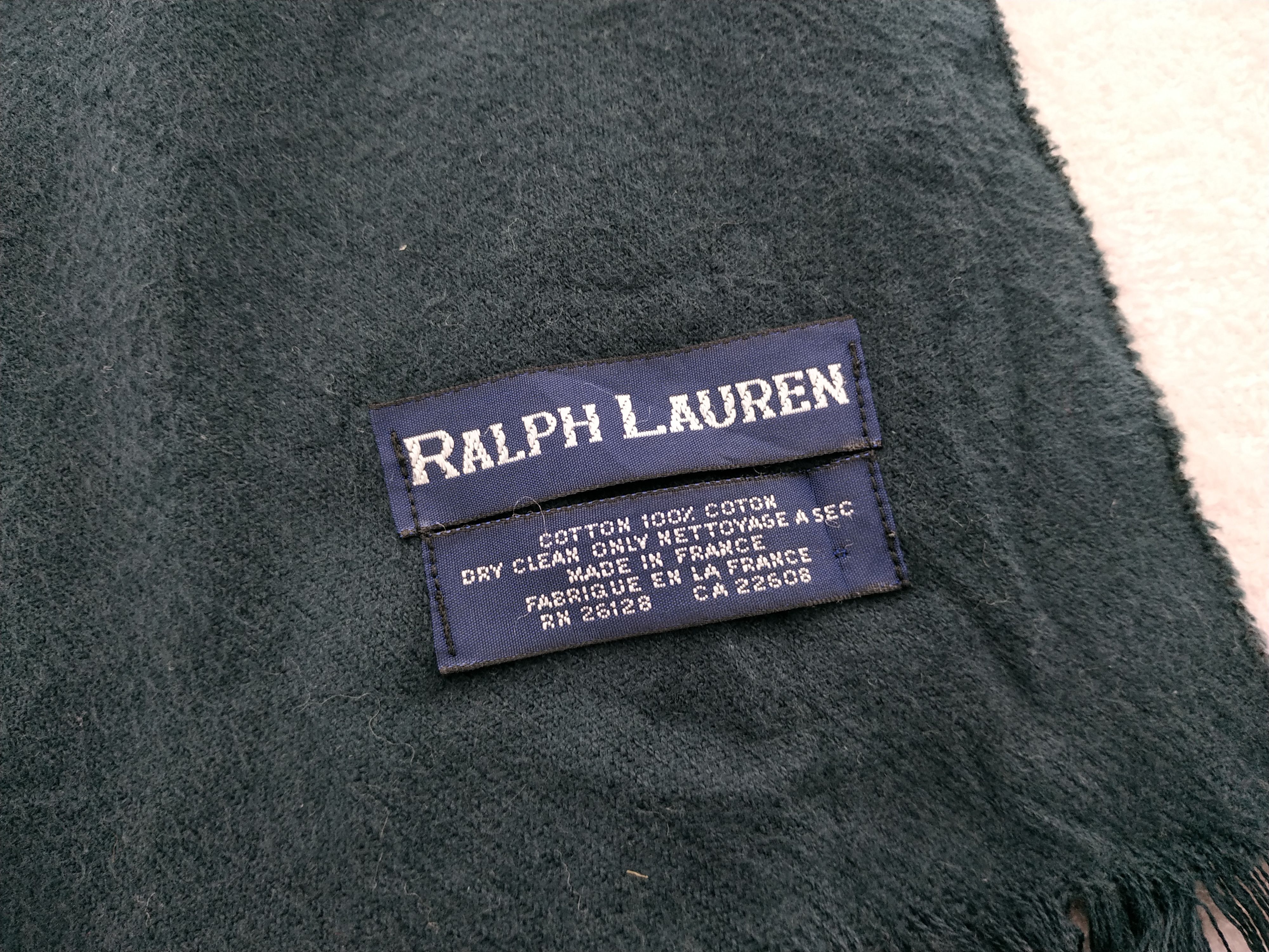 Ralph Lauren Vintage Ralph Lauren Scarf/Muffler/Neckwear MF051 Size ONE SIZE - 6 Thumbnail