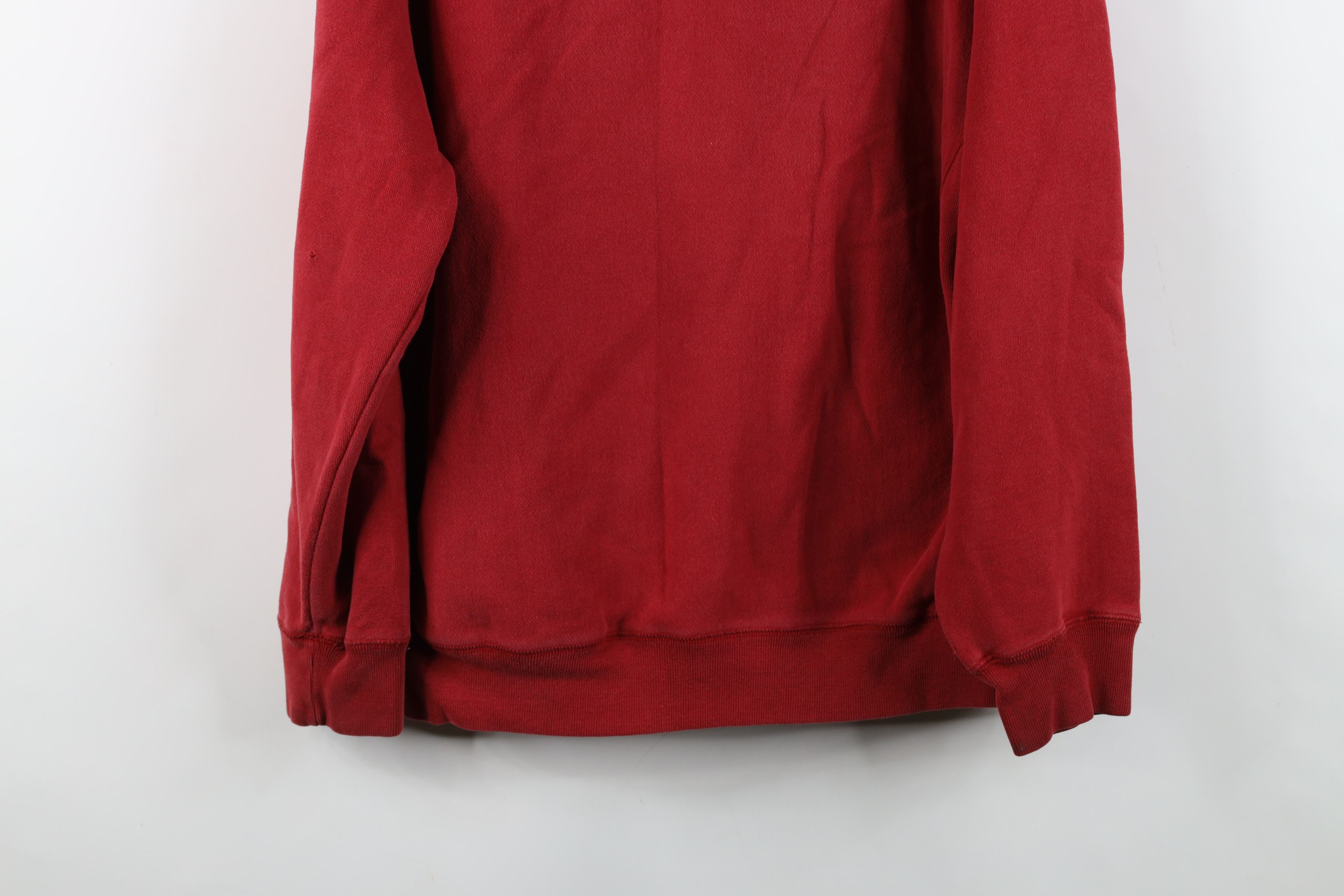 Gap Vintage Y2K Gap Spell Out Heavyweight Hoodie Sweatshirt Red Size US M / EU 48-50 / 2 - 14 Thumbnail