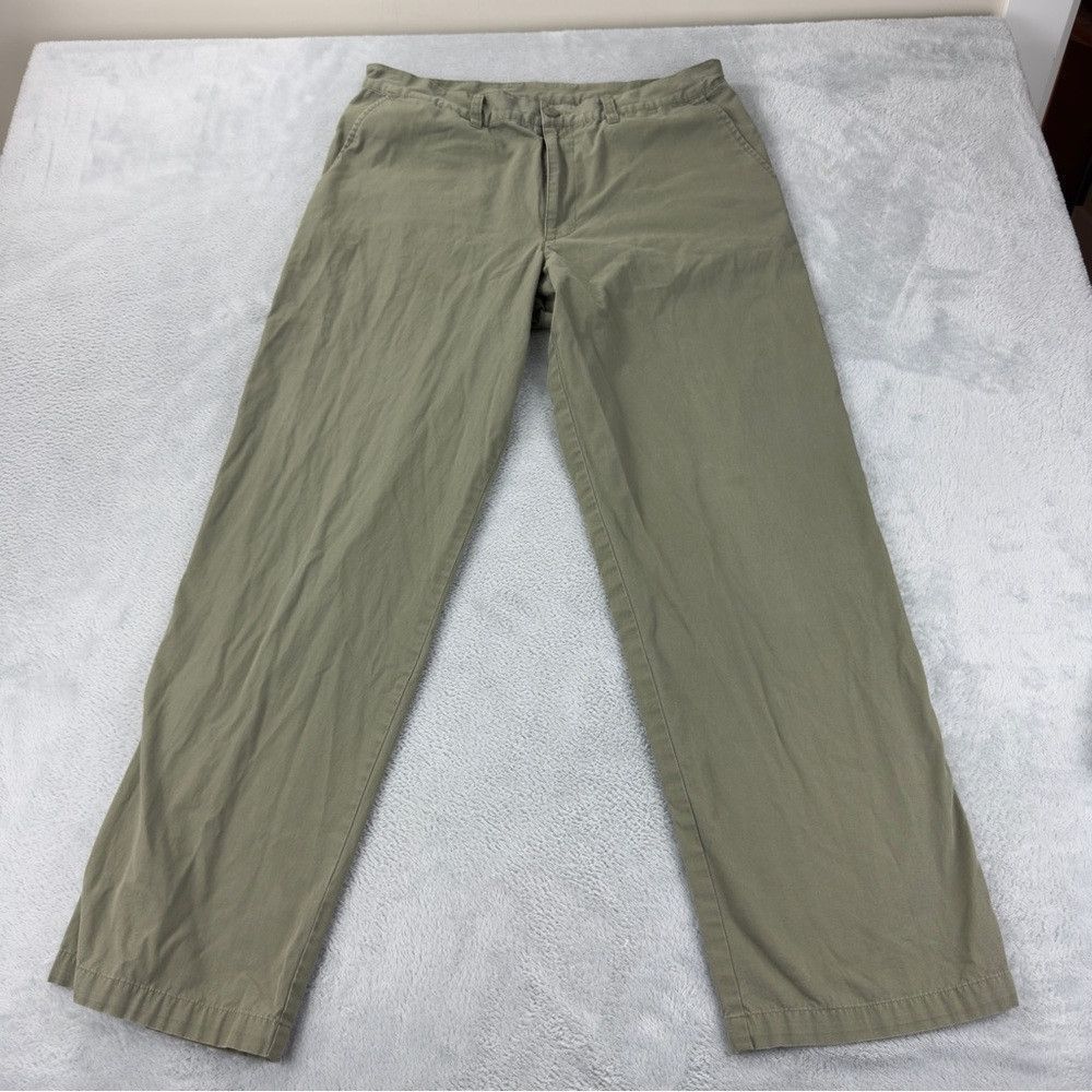 Patagonia Patagonia Men's Sz 35x29 All Wear Straight Leg Green Pants Size US 35 - 3 Thumbnail
