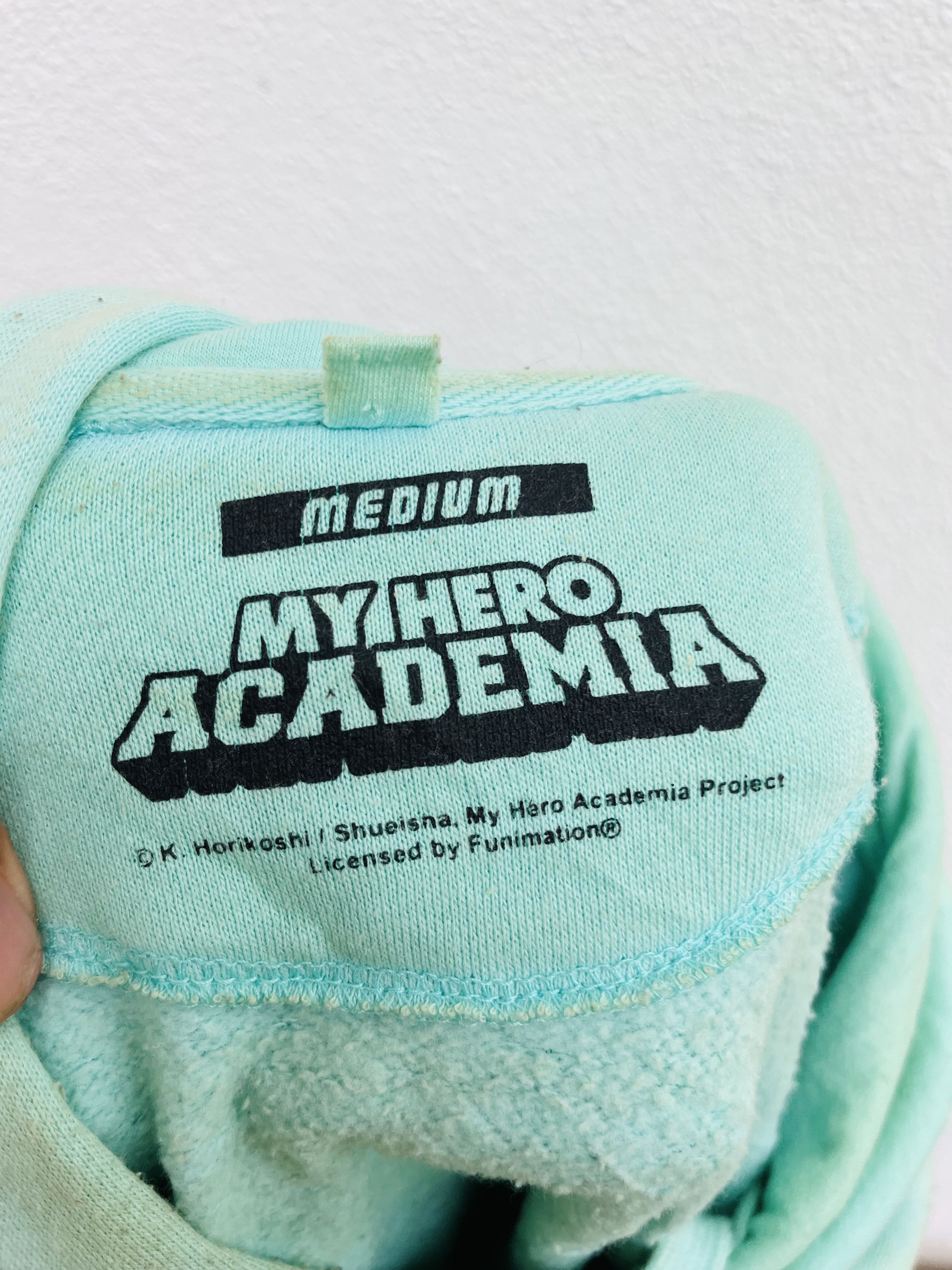 Japanese Brand Vintage My Hero Academia Deku Izuku Midoriya Hoodie Size US L / EU 52-54 / 3 - 6 Thumbnail