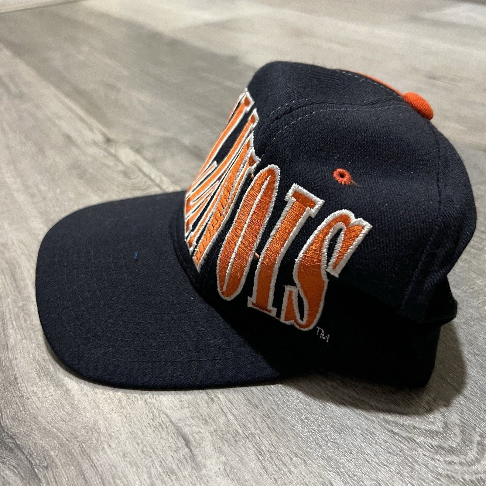 Starter VTG Starter 90s Illinois Fighting Illini 100% Wool Hat Cap Size ONE SIZE - 5 Thumbnail
