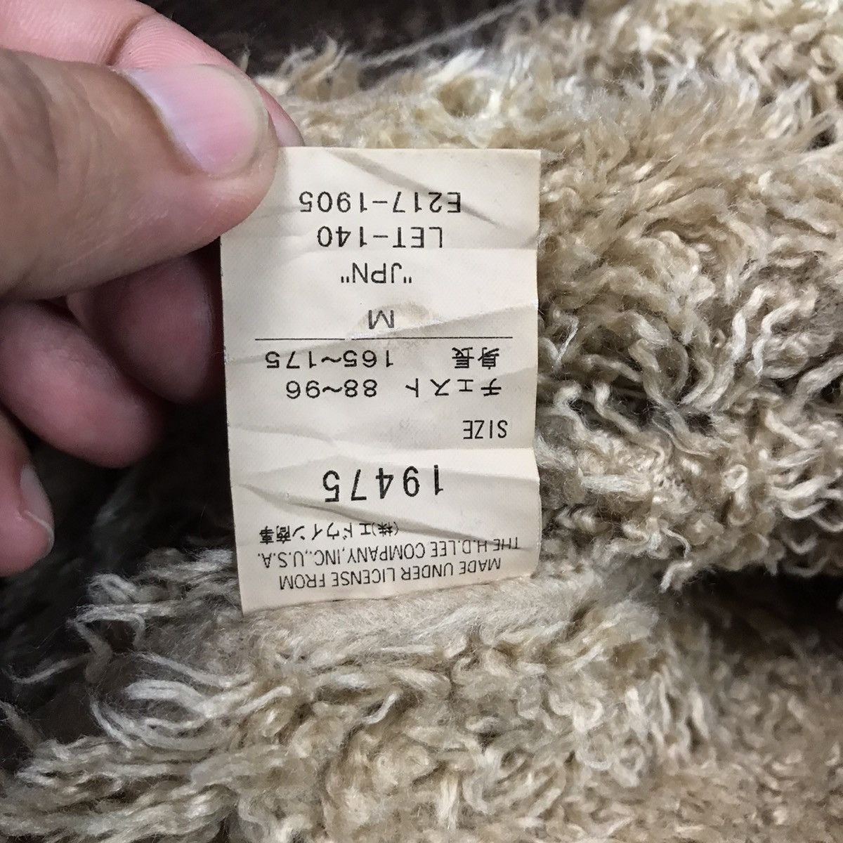 Japanese Brand × Lee LEE CORDUROY SHERPA BUTTON SUNFADED JACKET Size US S / EU 44-46 / 1 - 14 Thumbnail