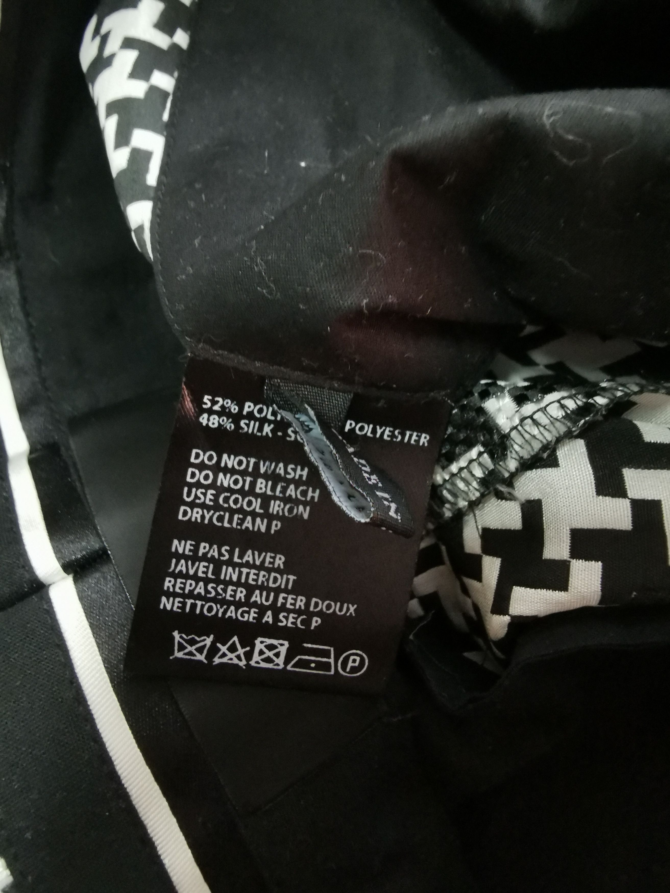Haider Ackermann SS19 Houndstooth Silk Jacquard Kimono Belted Jacket & Pants Size 34S - 14 Thumbnail