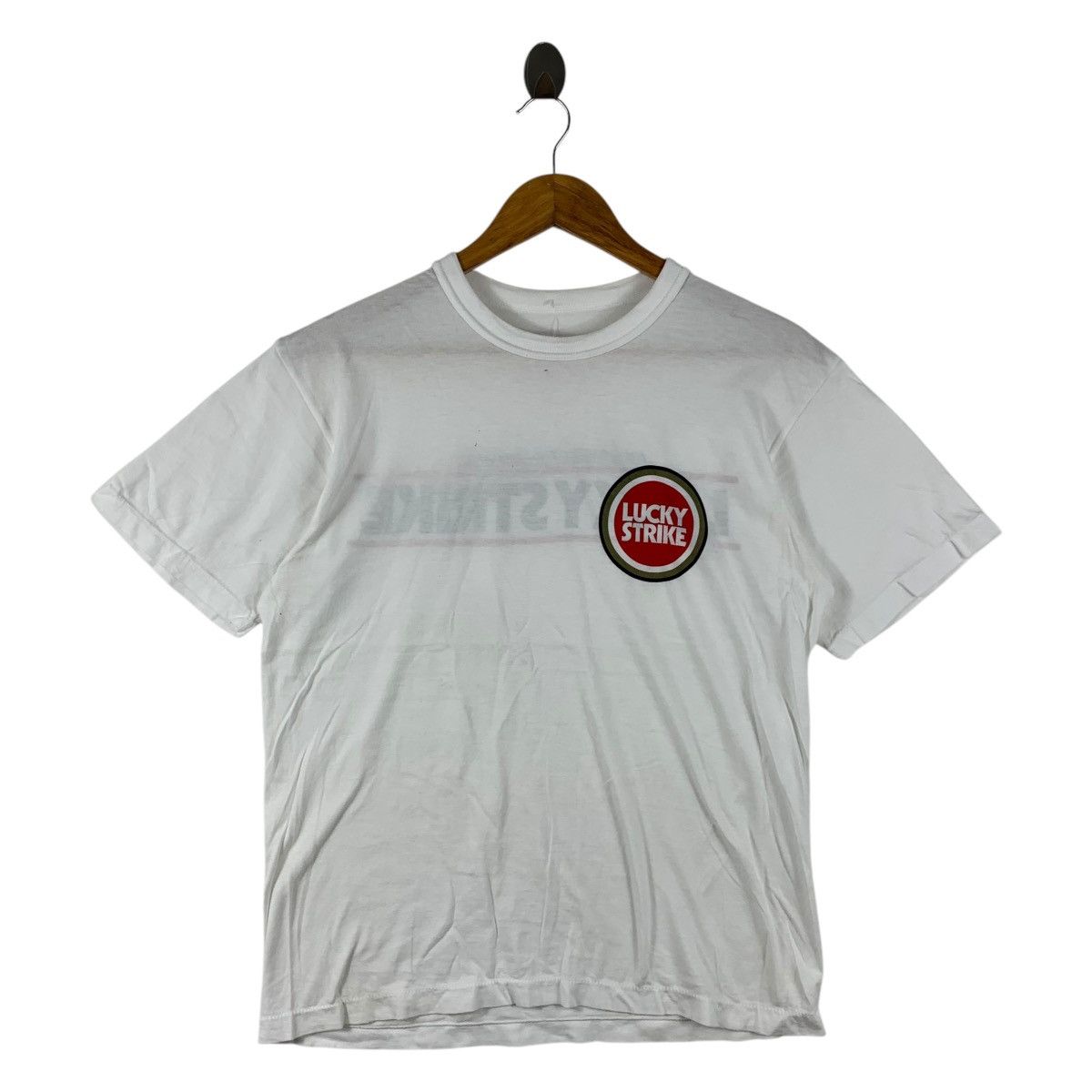 Fox Racing Vintage LUCKY STRIKE OG logo printed racing tee Size US S / EU 44-46 / 1 - 2 Thumbnail