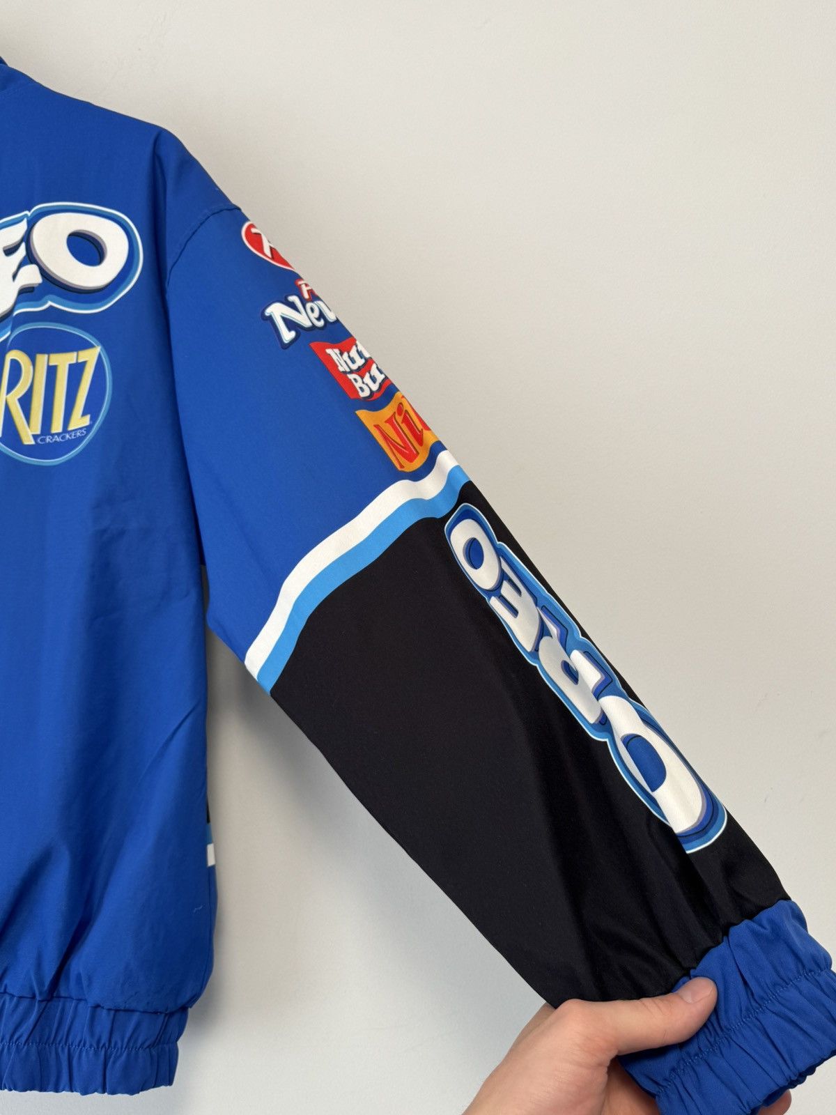 NASCAR Vintage NASCAR OREO Racing Jacket Blue Black Embroidered Size US M / EU 48-50 / 2 - 16 Thumbnail