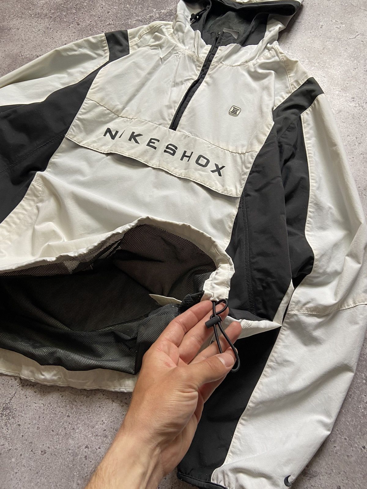 Nike Vintage 2000s Nike Shox Anorak Jacket Size US M / EU 48-50 / 2 - 3 Thumbnail