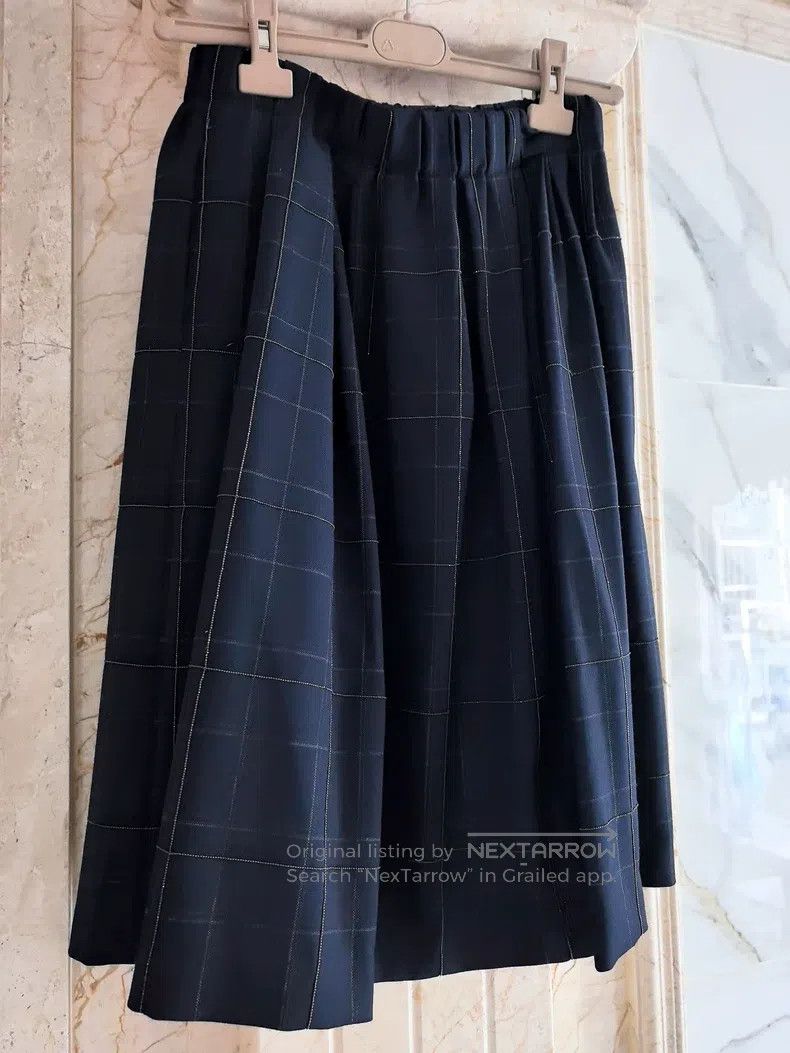 Brunello Cucinelli Brunello Cucinelli Wool diamond pattern sequin skirt Size 27" / US 4 / IT 40 - 2 Thumbnail