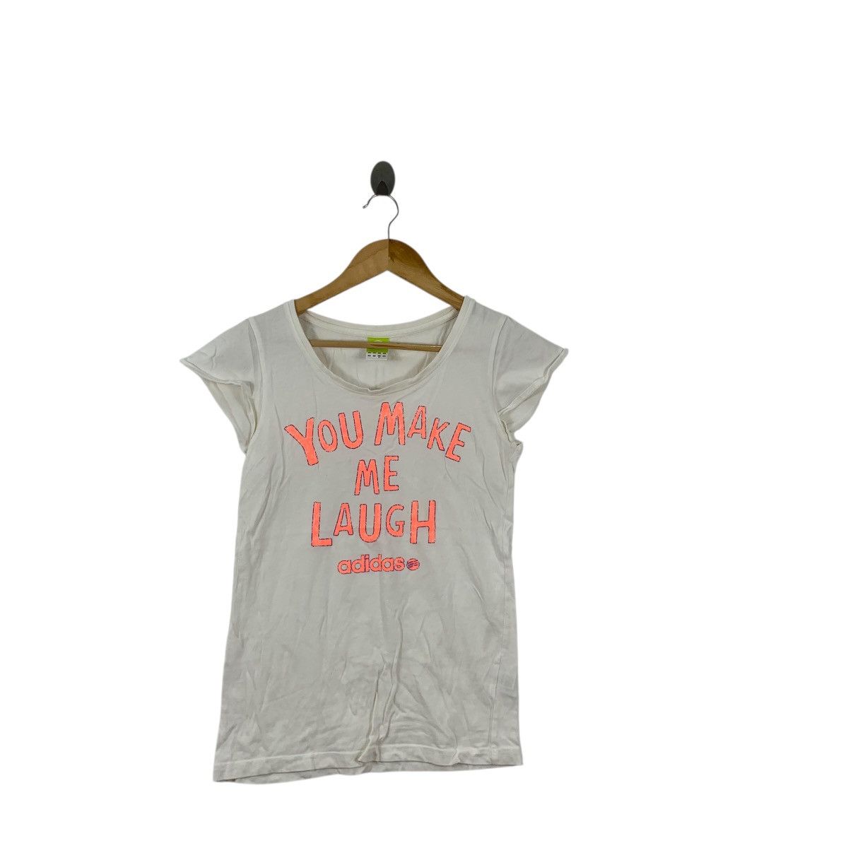 Adidas ADIDAS NEO LABEL Collection You Make Me Laugh Tee Shirt Top Size M / US 6-8 / IT 42-44 - 3 Thumbnail