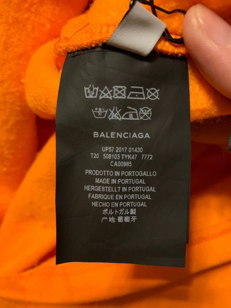 Balenciaga balenciaga color block hoodie with slogan Size US XS / EU 42 / 0 - 5 Thumbnail