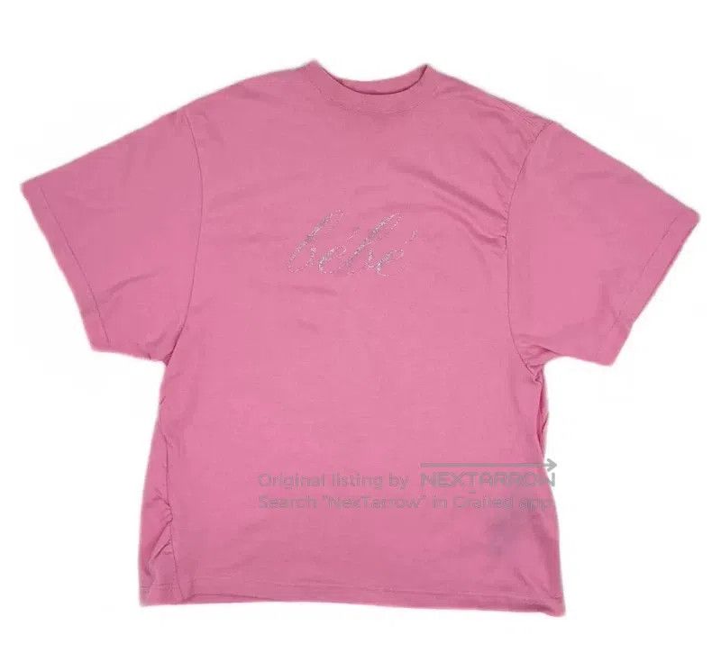 Balenciaga Balenciaga Heavy Rhinestone Short Sleeve T-Shirt Size US S / EU 44-46 / 1 - 1 Thumbnail