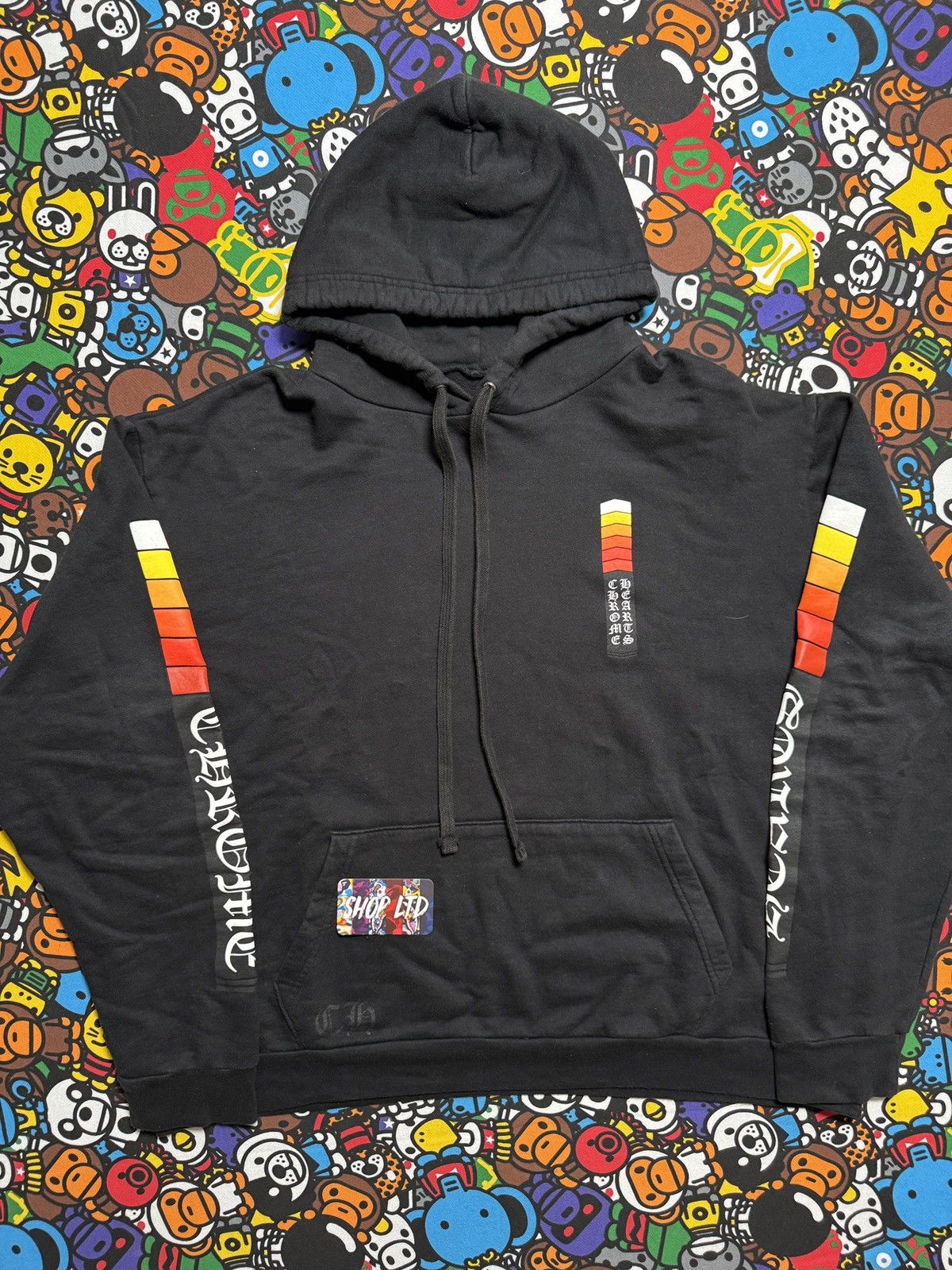 Chrome Hearts Chrome Hearts Black Charge Up Hoodie Size US XL / EU 56 / 4 - 2 Thumbnail