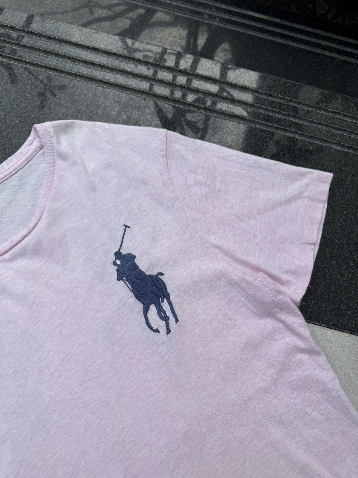 Polo Ralph Lauren 90’s POLO RL RARE MULTI LOGO Y2K RETRO ITALIAN TEE TSHIRT Size US M / EU 48-50 / 2 - 3 Thumbnail