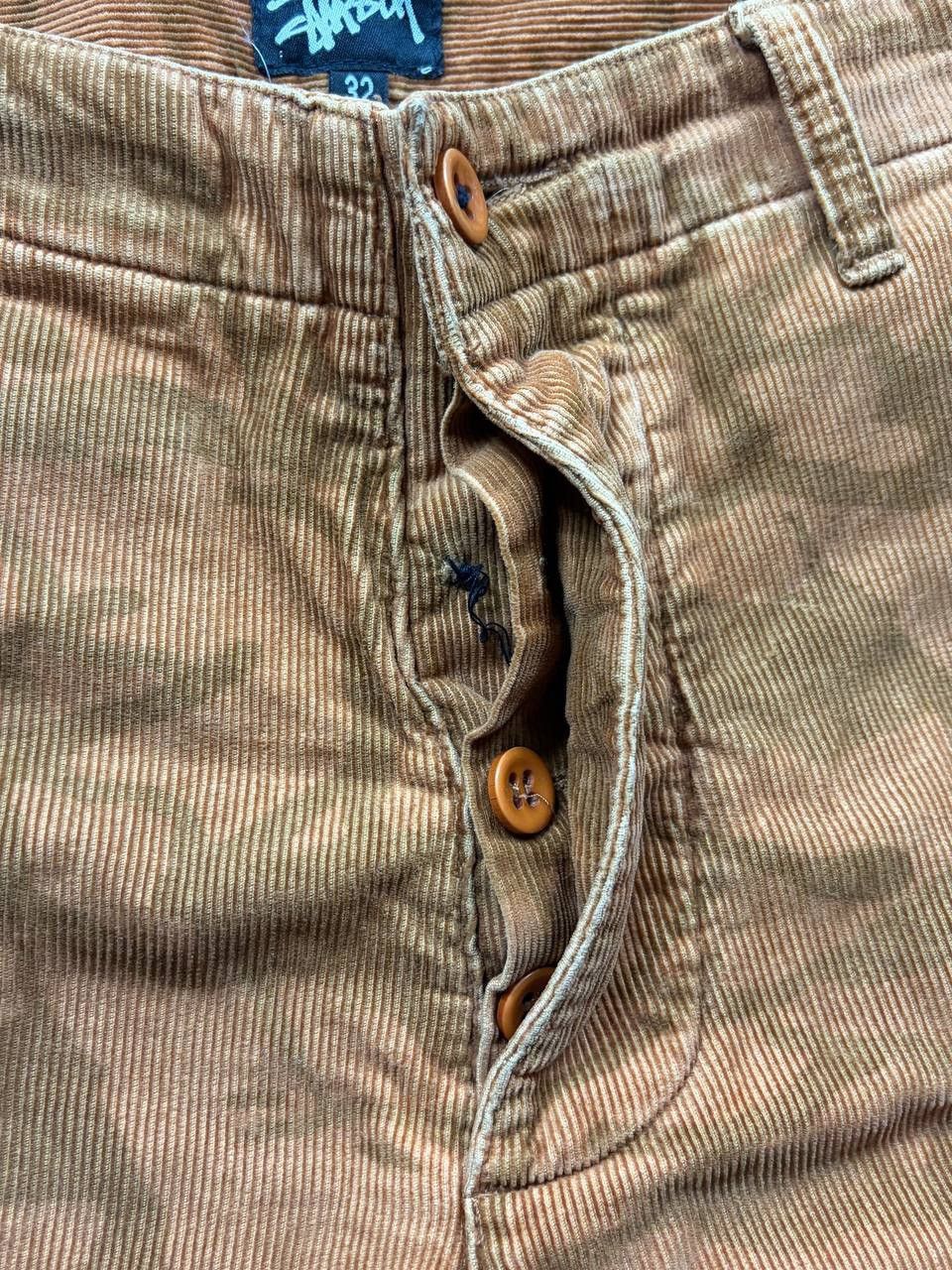 Stussy 00’s STUSSY CORDUROY CARGO MULTIPOCKET BAGGY PANTS Size US 32 / EU 48 - 5 Thumbnail