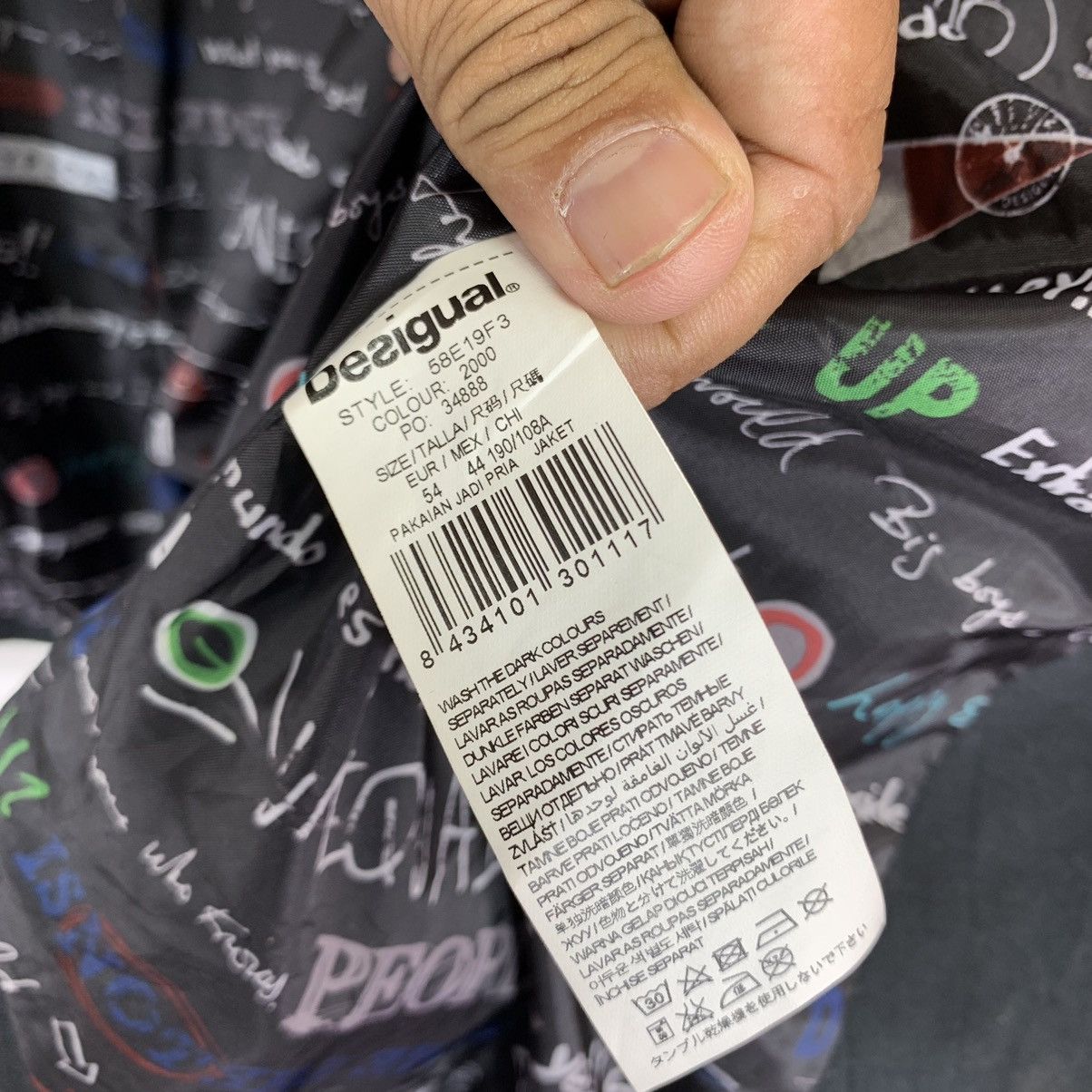 Designer × Desigual VINTAGE DESIGNER DESIGUAL PUNK GOTHIC COAT Size US L / EU 52-54 / 3 - 13 Thumbnail