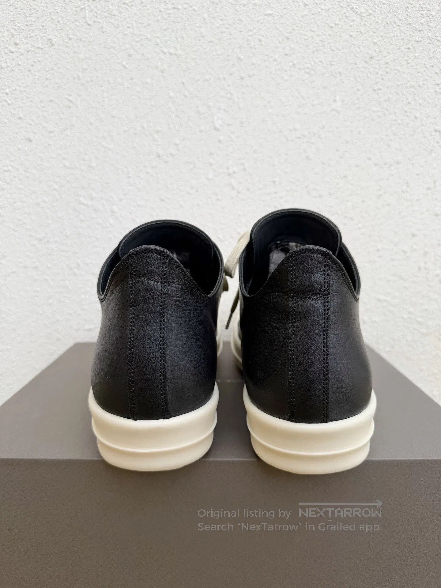 Rick Owens Rick Owens RO Low-Top Leather Shoes. Size US 9 / EU 42 - 5 Thumbnail